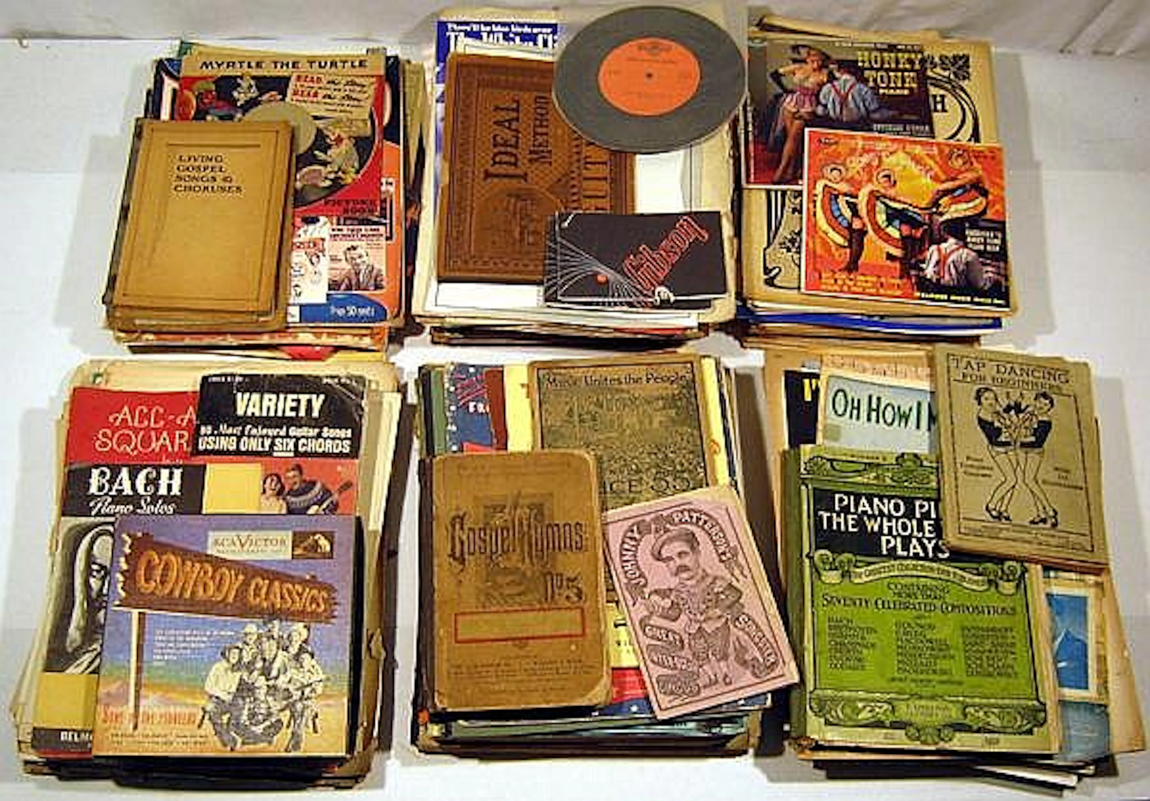 Sheet Music Piano Ukulele VERY LARGE LOT OF MUSIC...