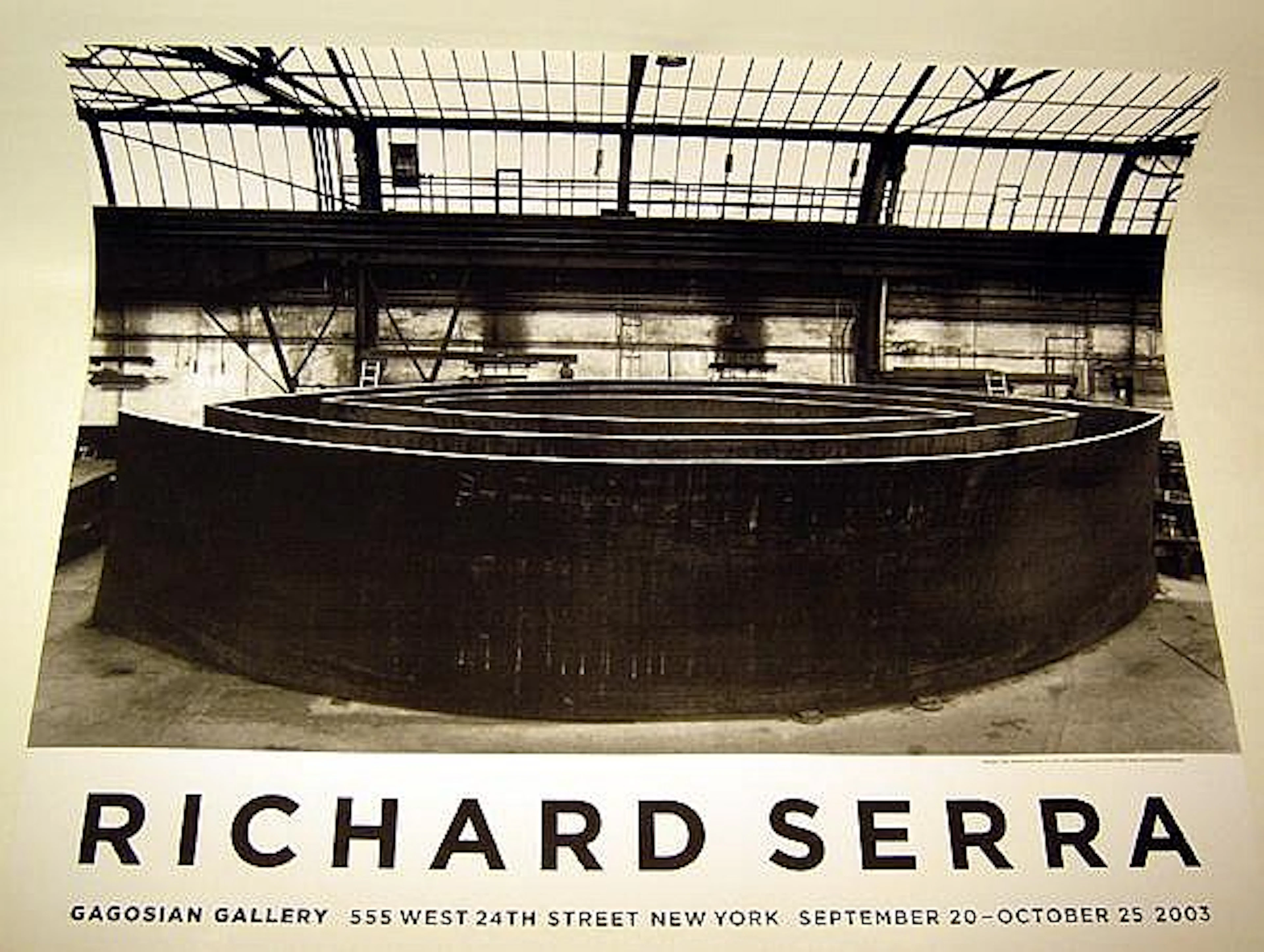 2003 Gagosian Gallery Exhibit MINT CONDITION RICHARD...