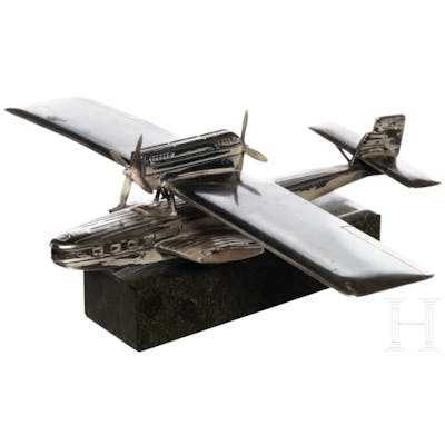 Lieutenant Colonel Fritz Dominik a factory model of a Dornier