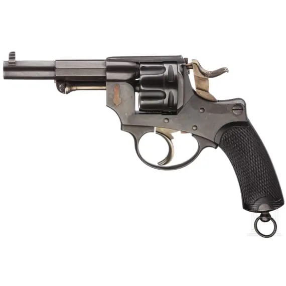 A Belgian revolver Chamelot-Delvigne, mod. 1874 | Barnebys