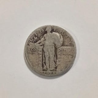 Collectible US 1928 Standing Liberty Quarter Dollar 25 cents Silver coi