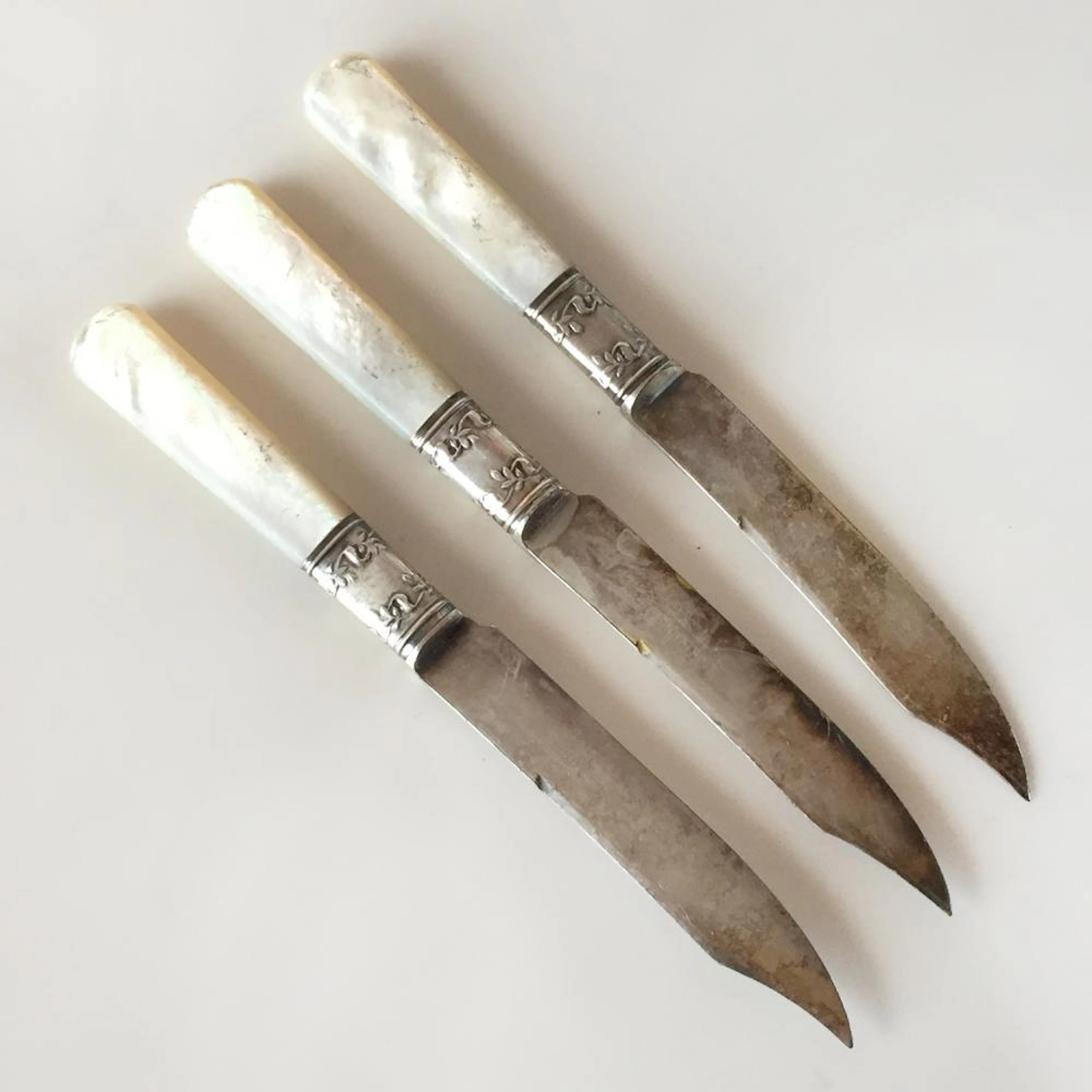 UNIVERSAL L.E.&C: Antique silverplate and sterling silver...