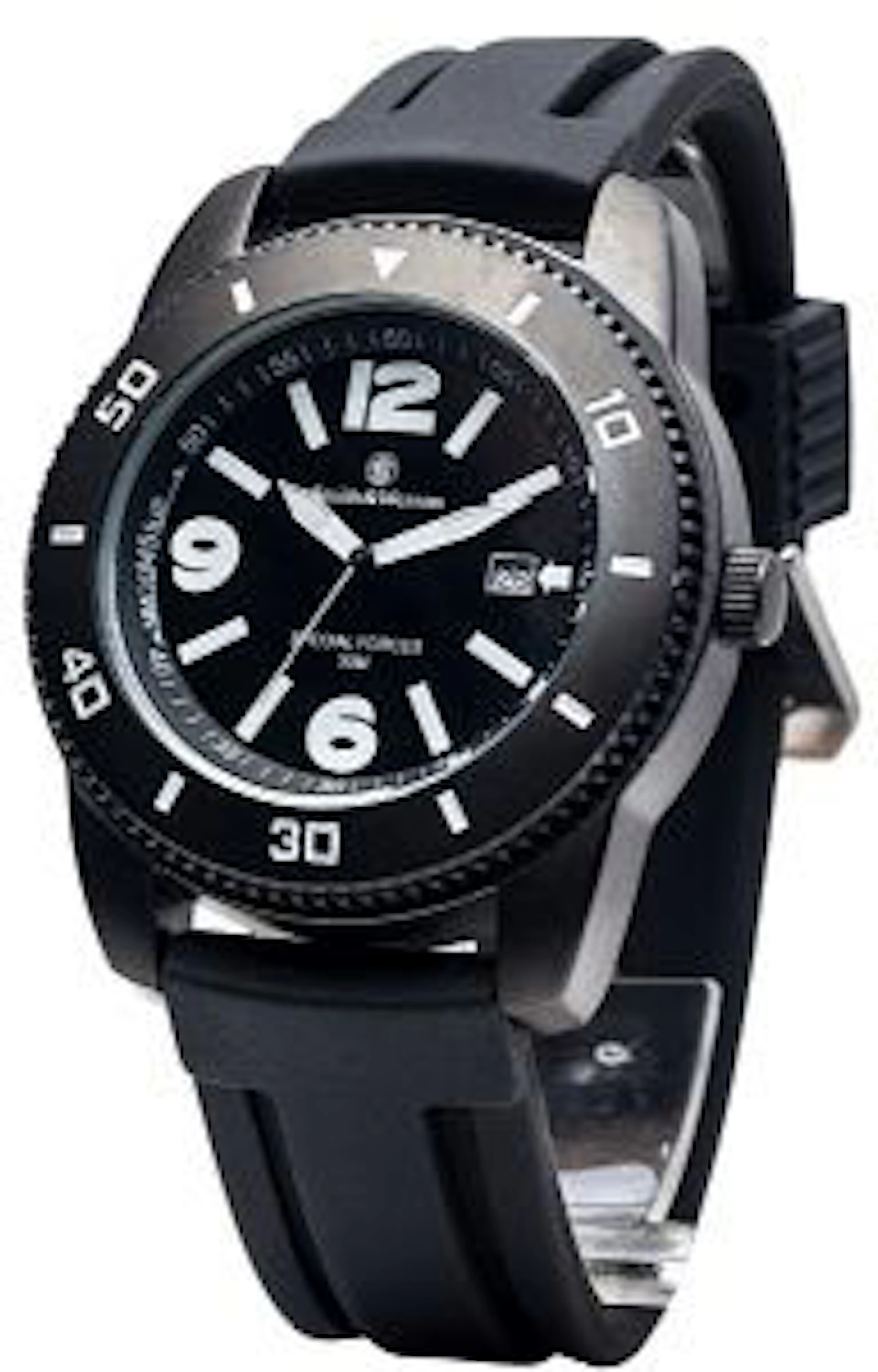 SMITH AND WESSON PARATROOPER WATCH W/RUBBER BAND
