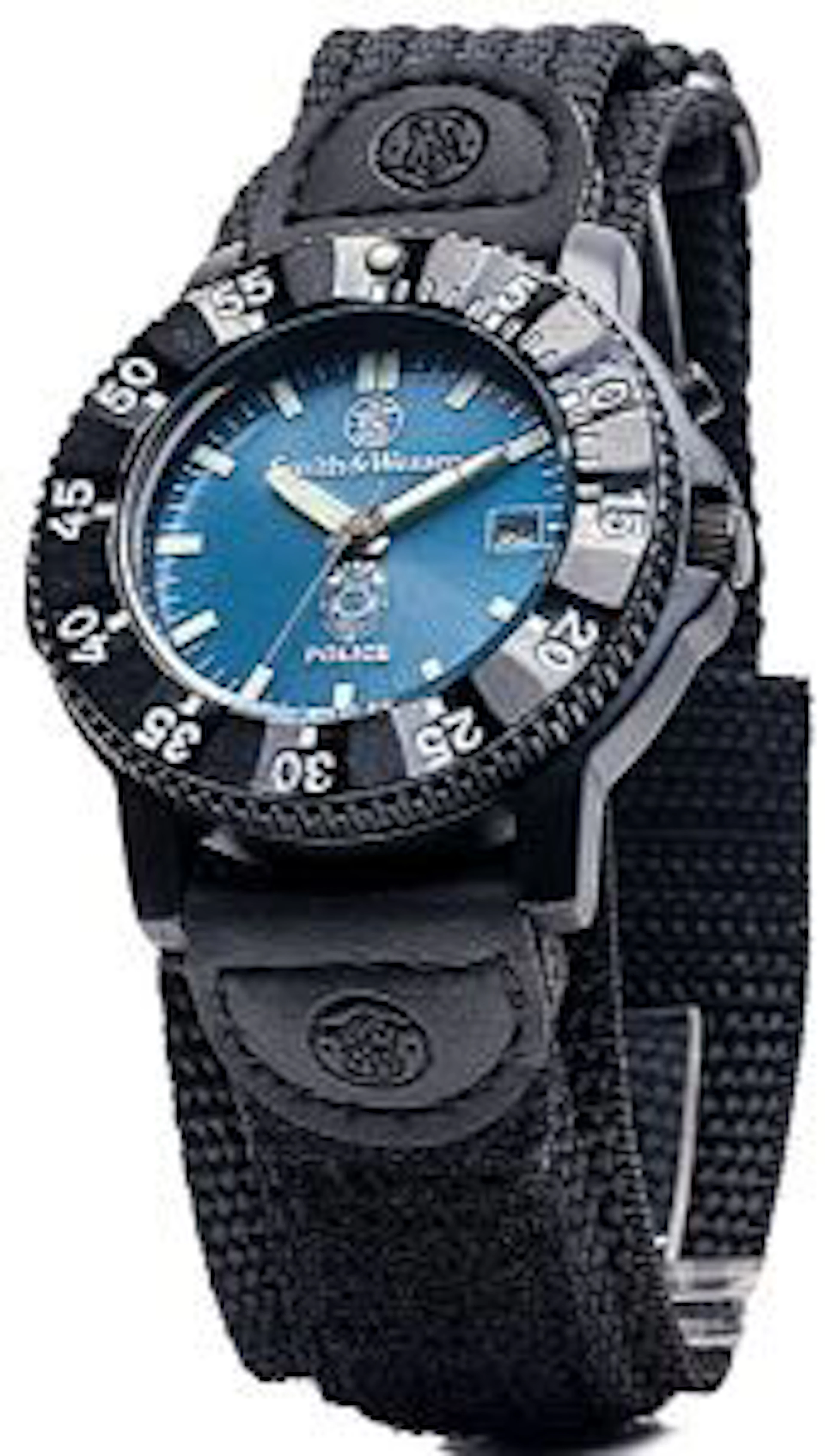 SMITH AND WESSON POLICE WATCH, NYLON STRAP
