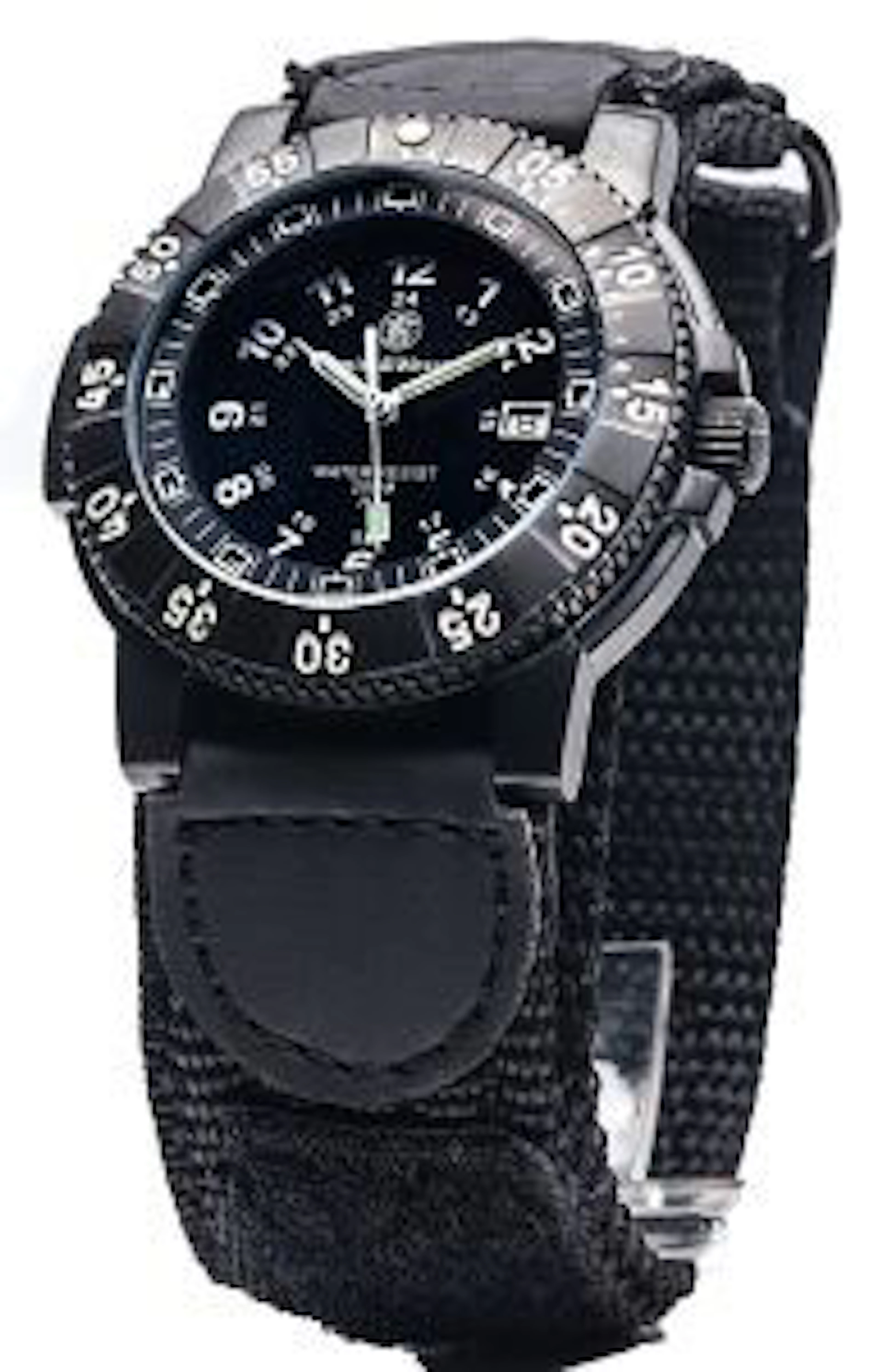 SMITH AND WESSON TACTICAL SWISS TRITIUM H3 WATCH W/NYLON STRAP