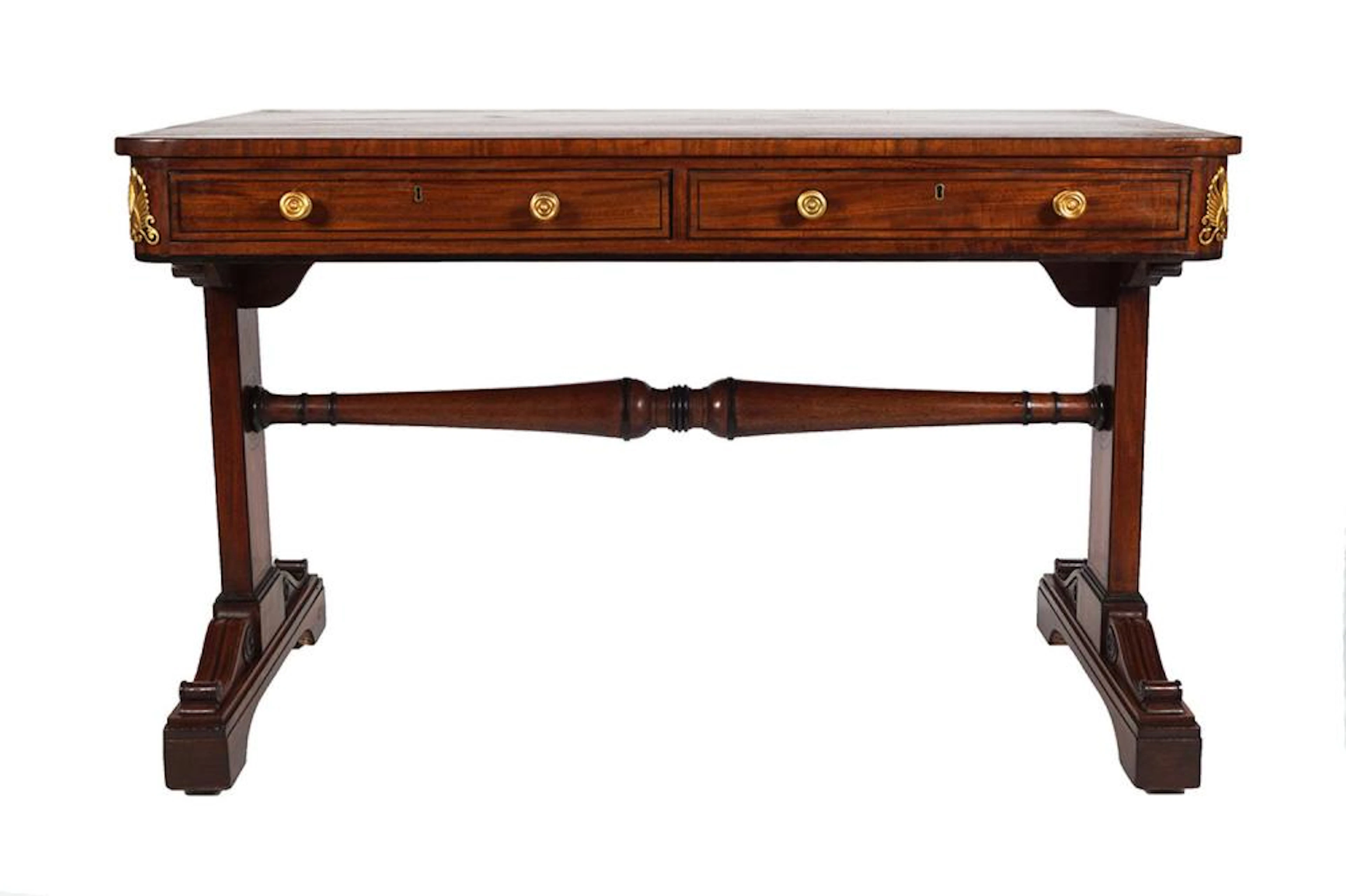IMPORTANT REGENCY PERIOD MAHOGANY AND ORMOLU MOUNTED...