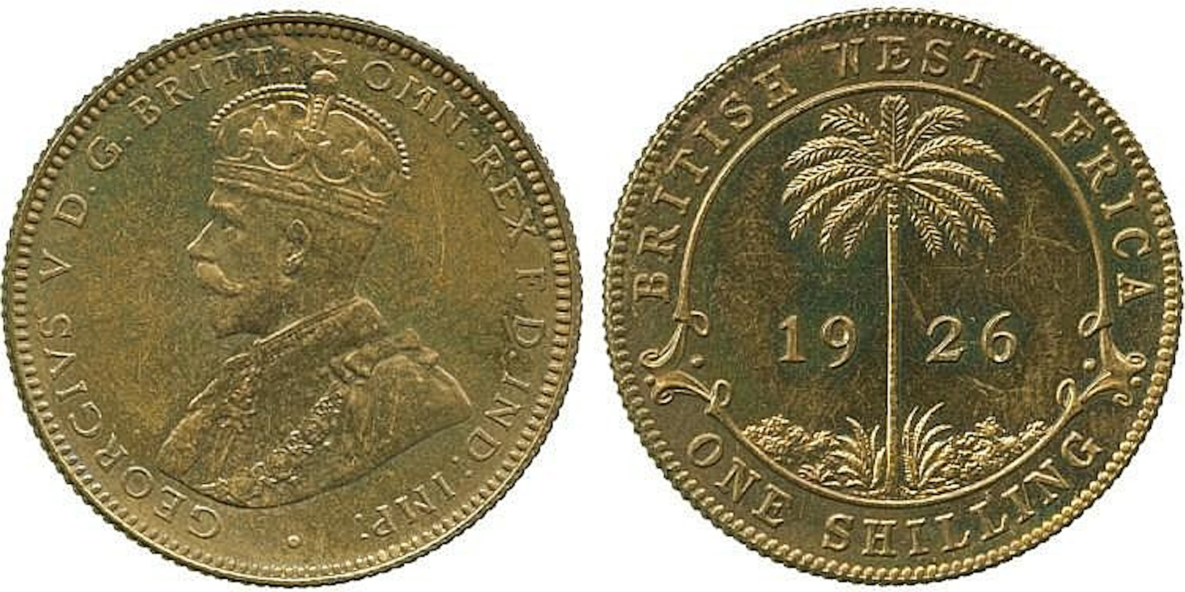 ? AFRICA. British West AFRICA. George V,
