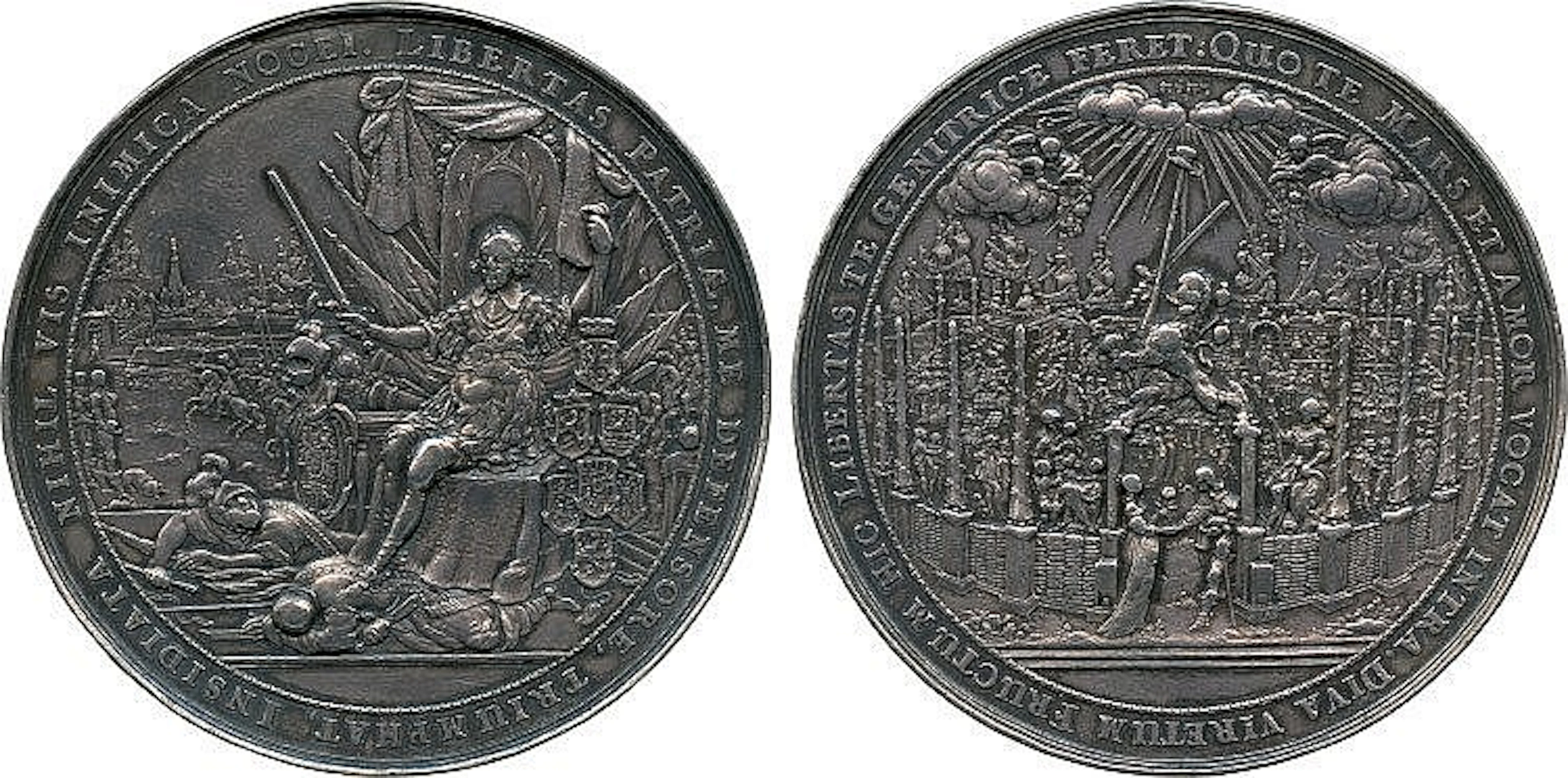 COMMEMORATIVE MEDALS, BRITISH MEDALS The Arrival