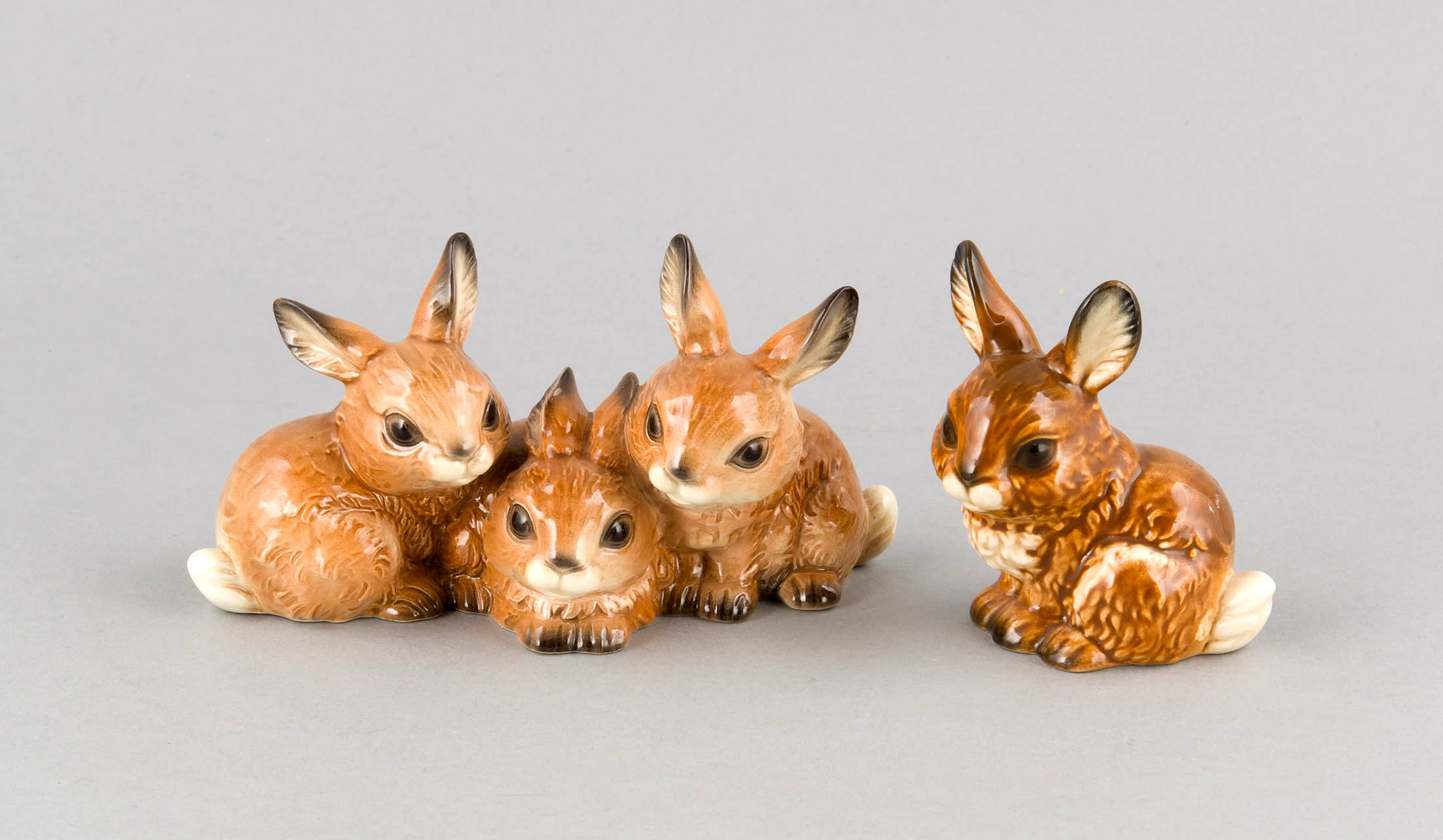 Hasenfamilie, 2-tlg