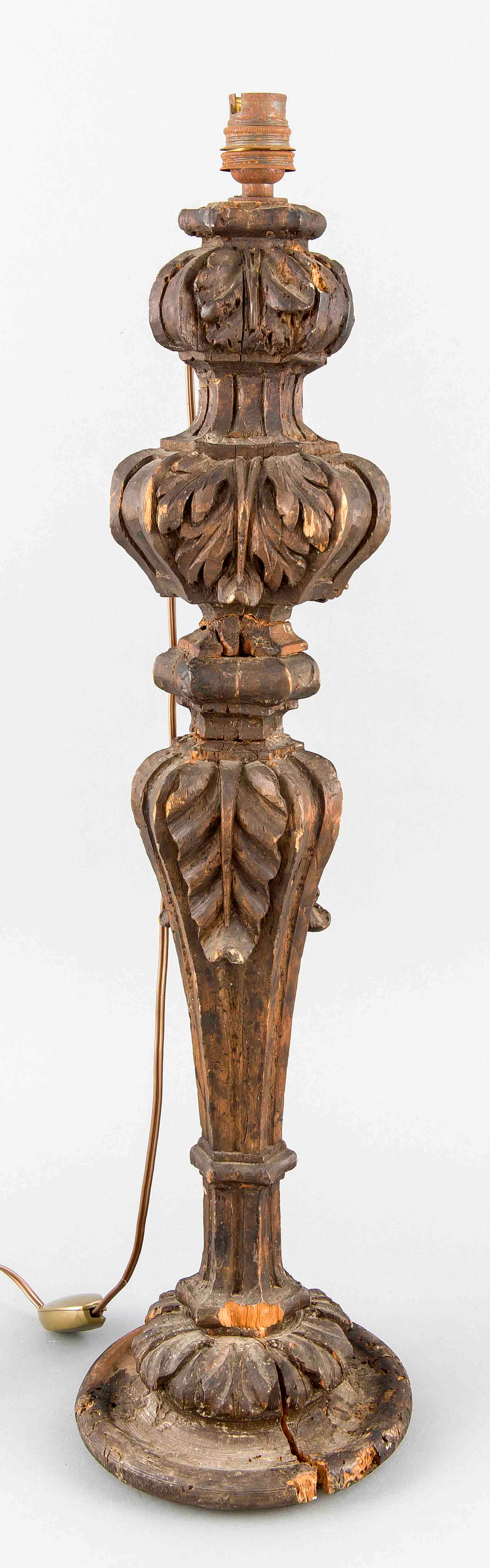 Barocker Kerzenhalter