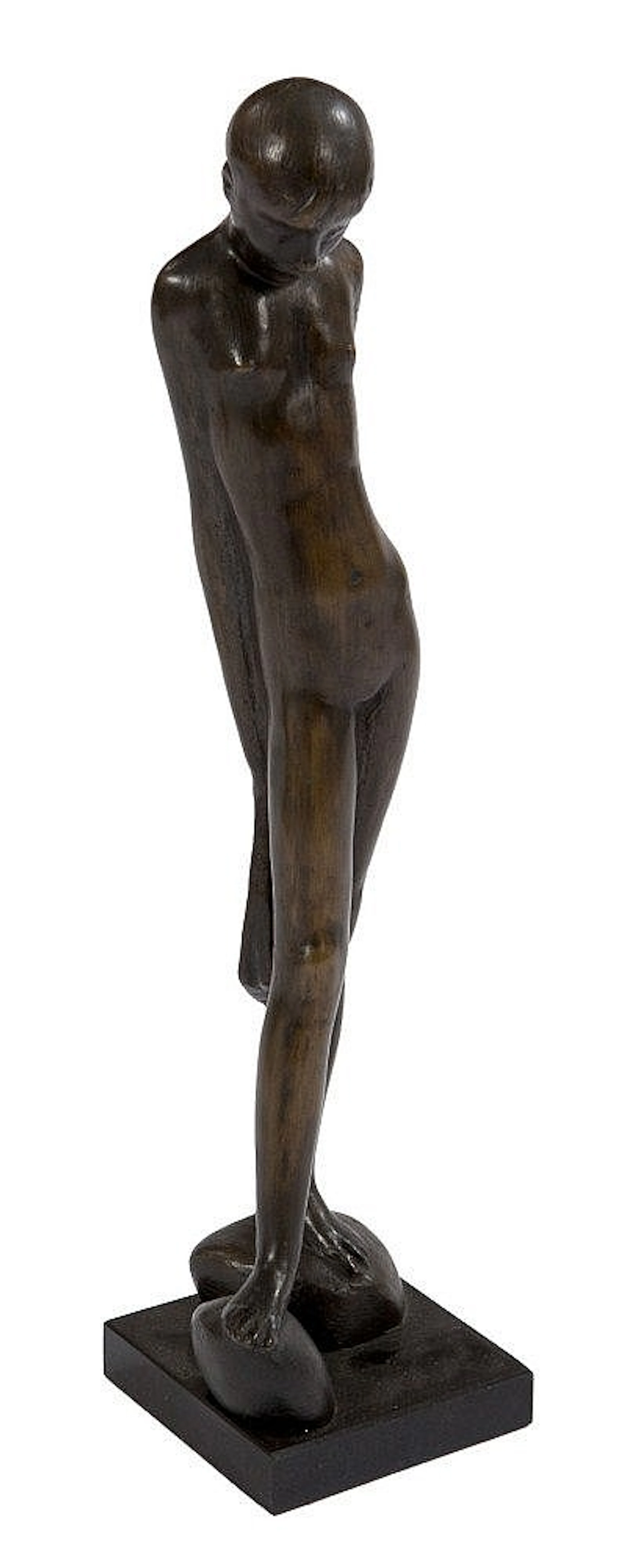 JIRI KRYSTUFEK (B. 1932) Bronze Study of a Young