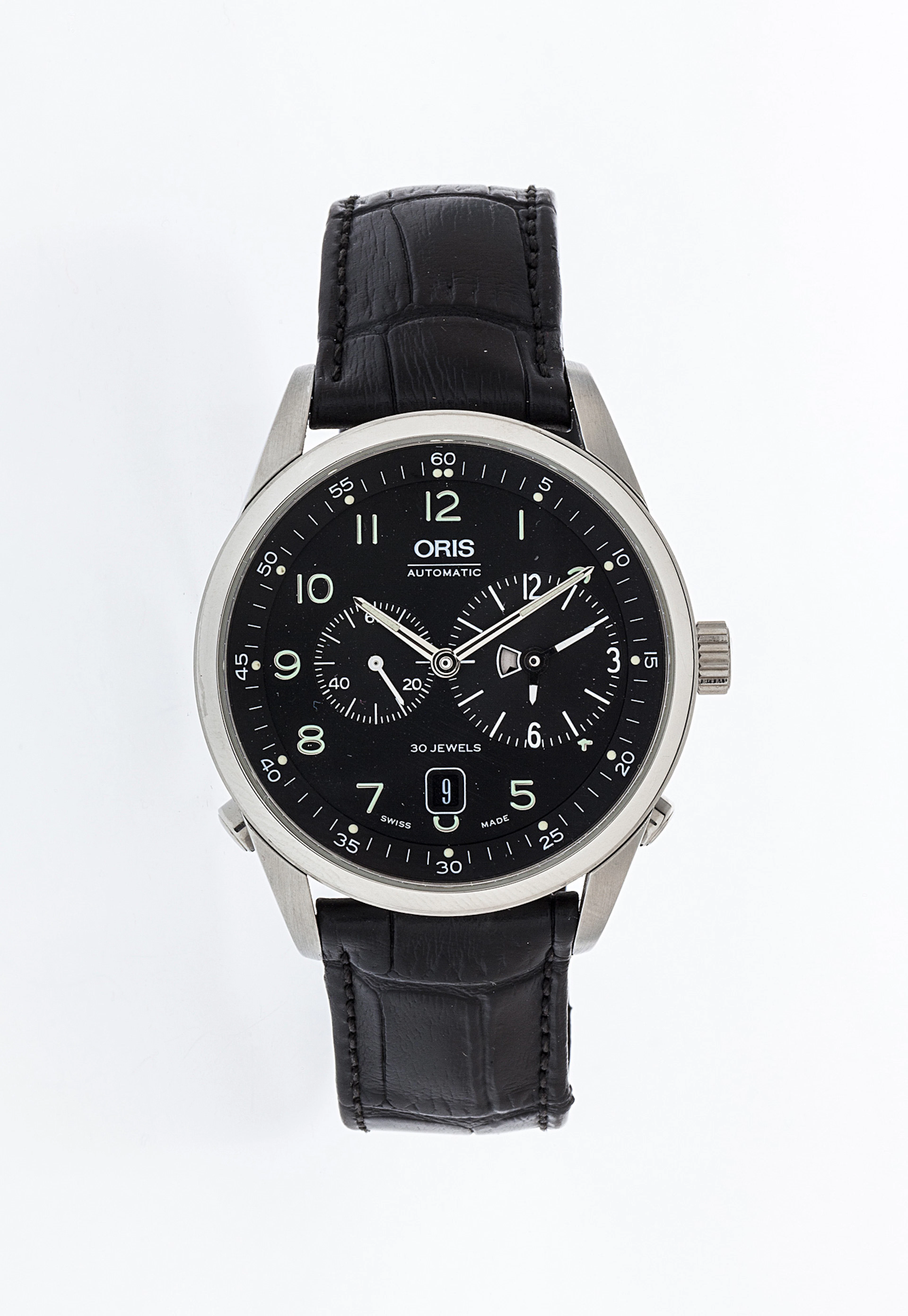 Oris@, montre en acier, automatique, larg. 40 mm
