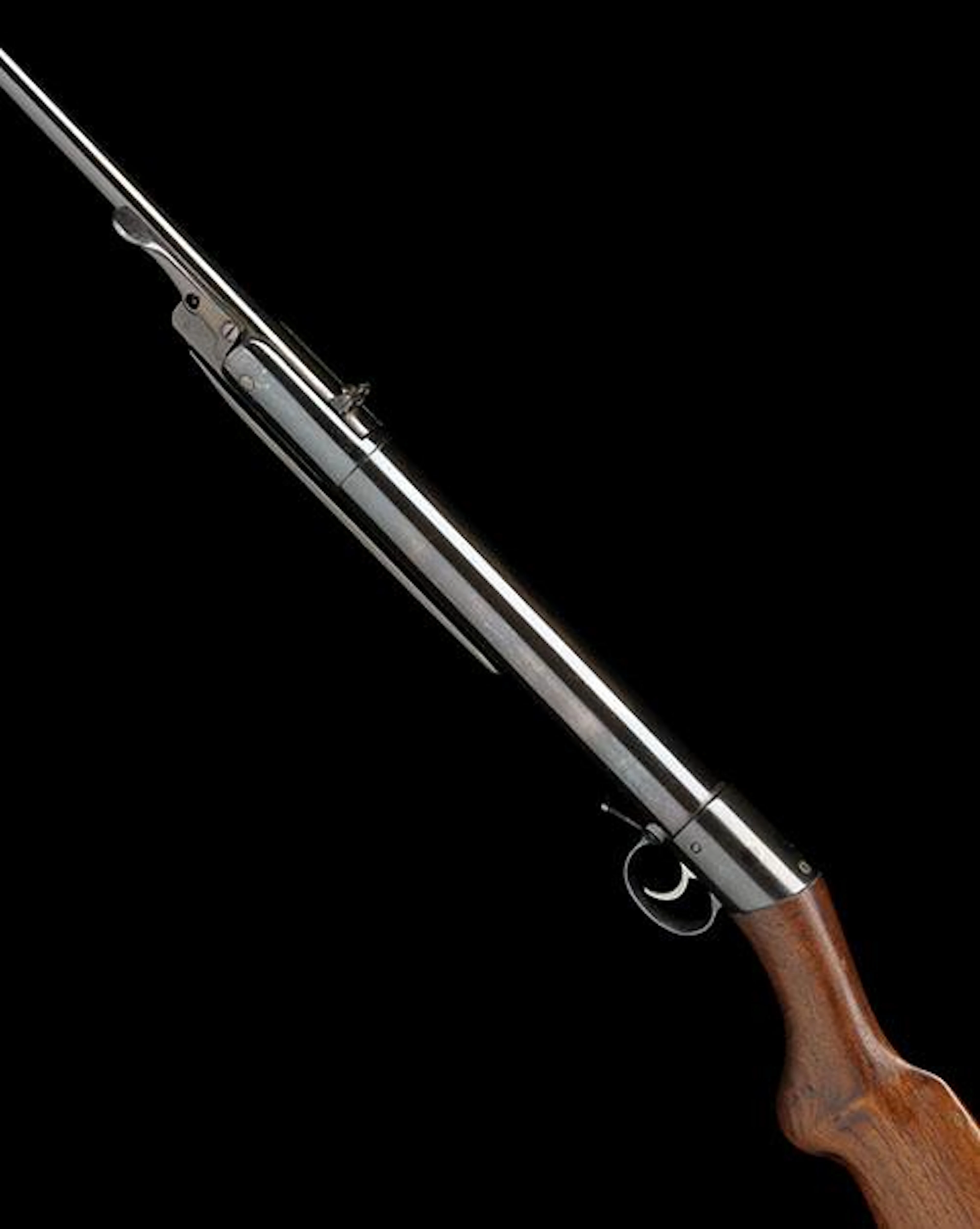 THE ONLY KNOWN EXAMPLE OF A .177 BAKER''S PATENT BREAK-BARREL AIR-RIFLE