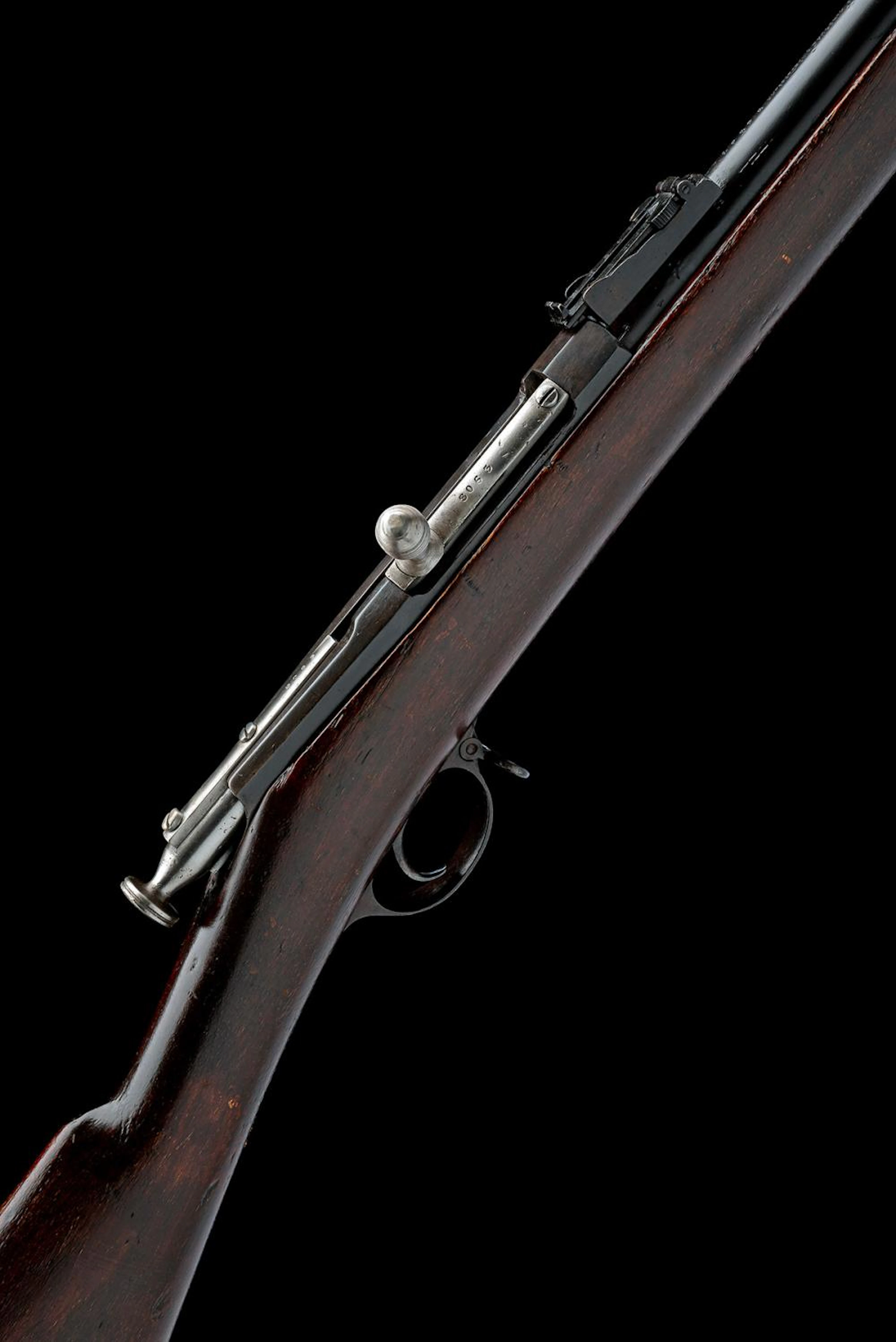 A 10.66x57R (BERDAN) BOLT-ACTION SERVICE RIFLE