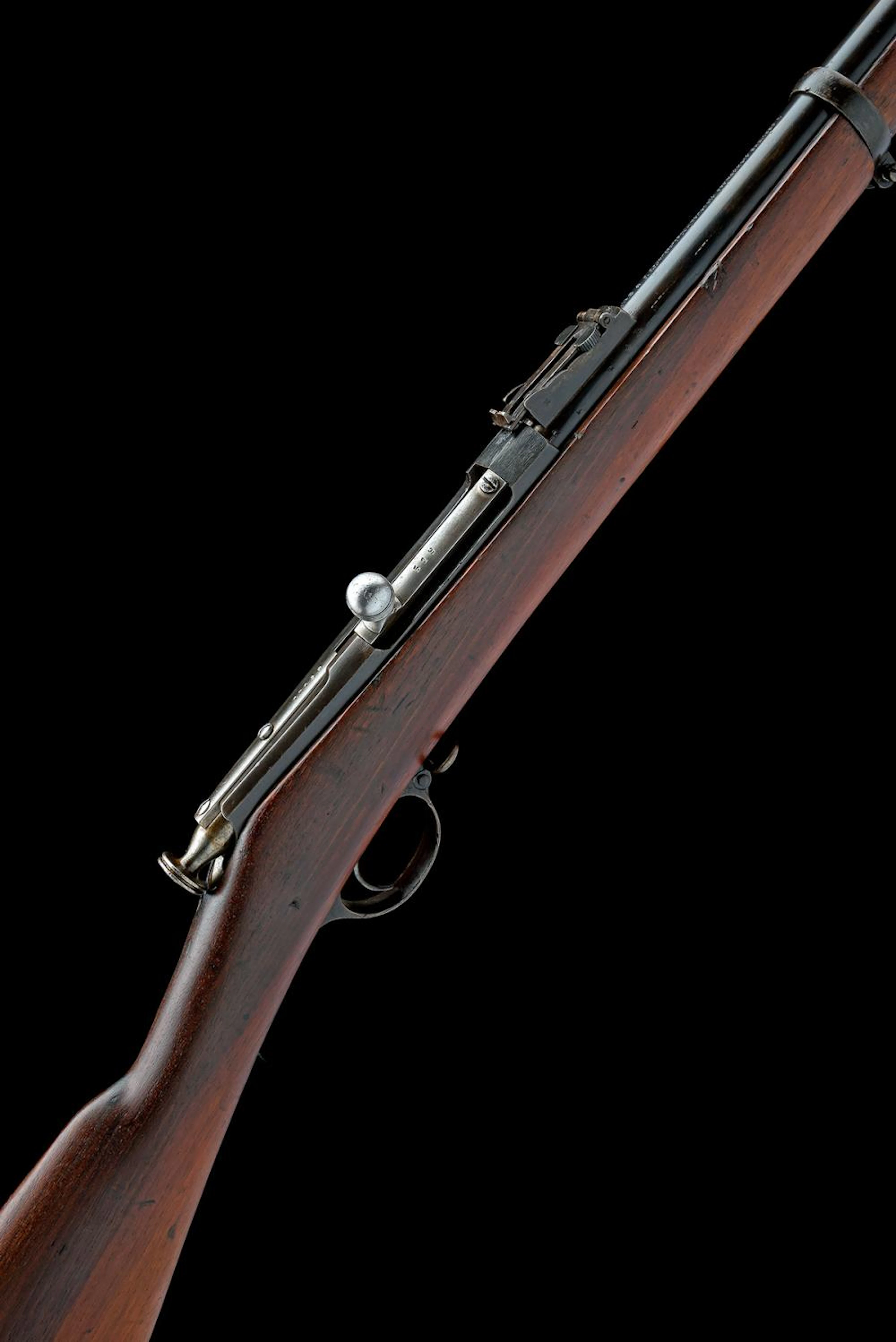 A 10.66X57R (BERDAN) BOLT-ACTION SINGLE-SHOT SERVICE-RIFLE