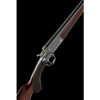 JAMES WOODWARD & SONS A .410 (SMOOTHBORED) SIDELEVER HAMMER ROOK RIFLE