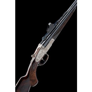 LOUIS TILMAN A CAPECE-ENGRAVED 8x57JRS SIDELOCK EJECTOR DOUBLE RIFLE