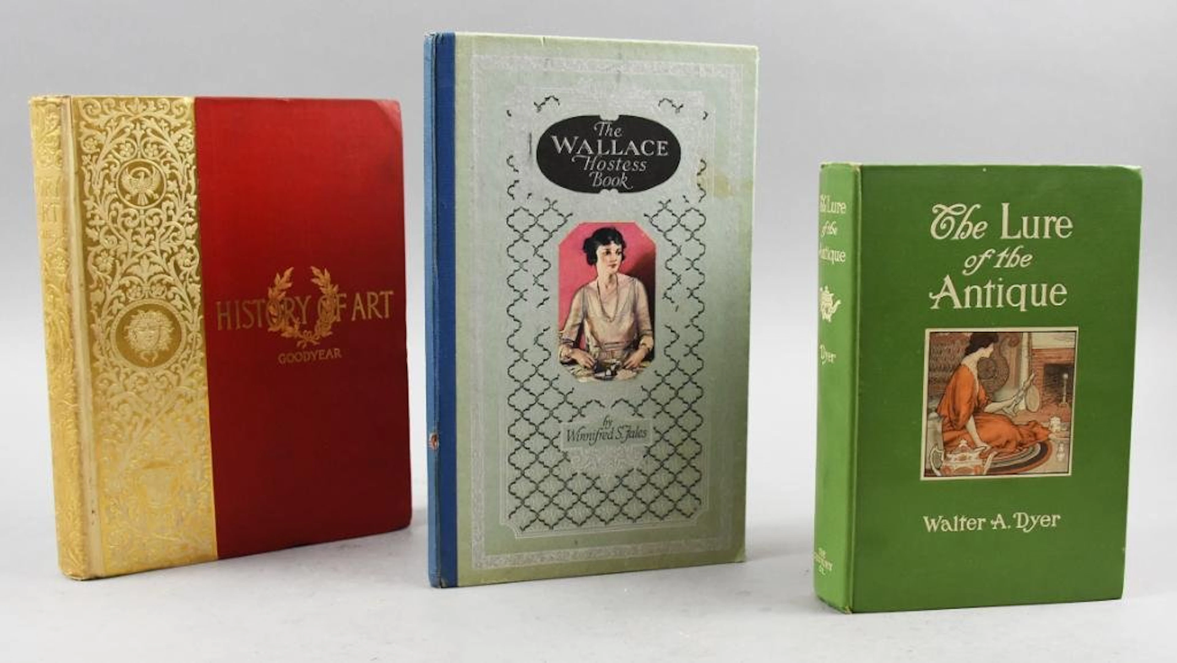1888-1920 Books, Antiques, Art Wallace Silver