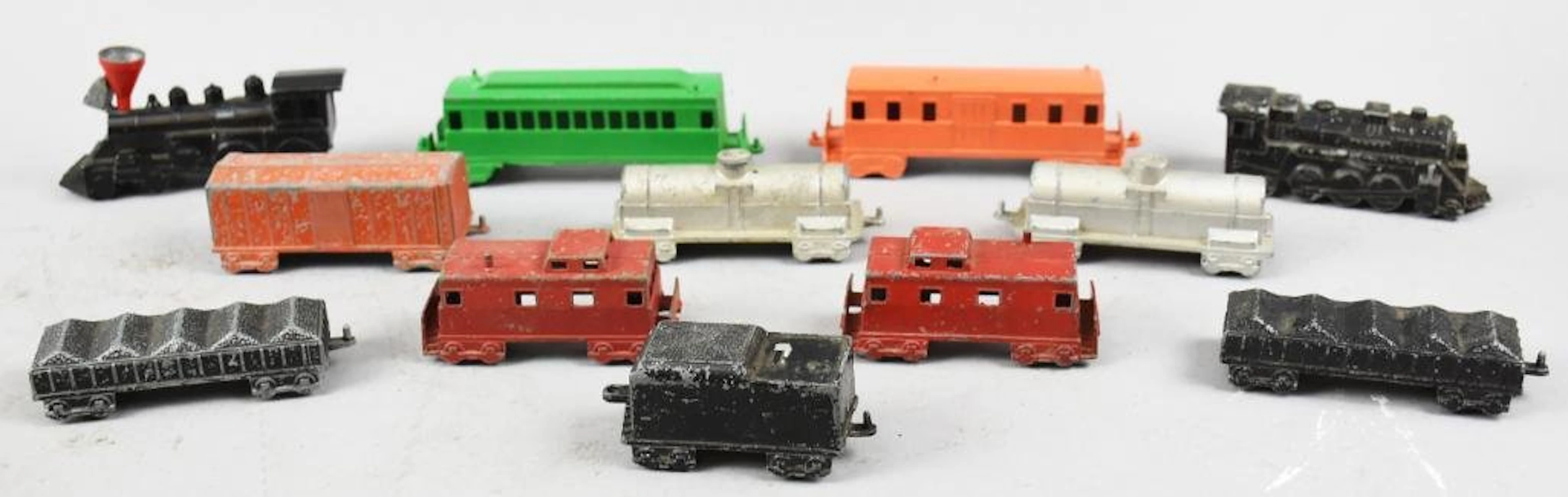(12) Vintage Midget Toys Train Set