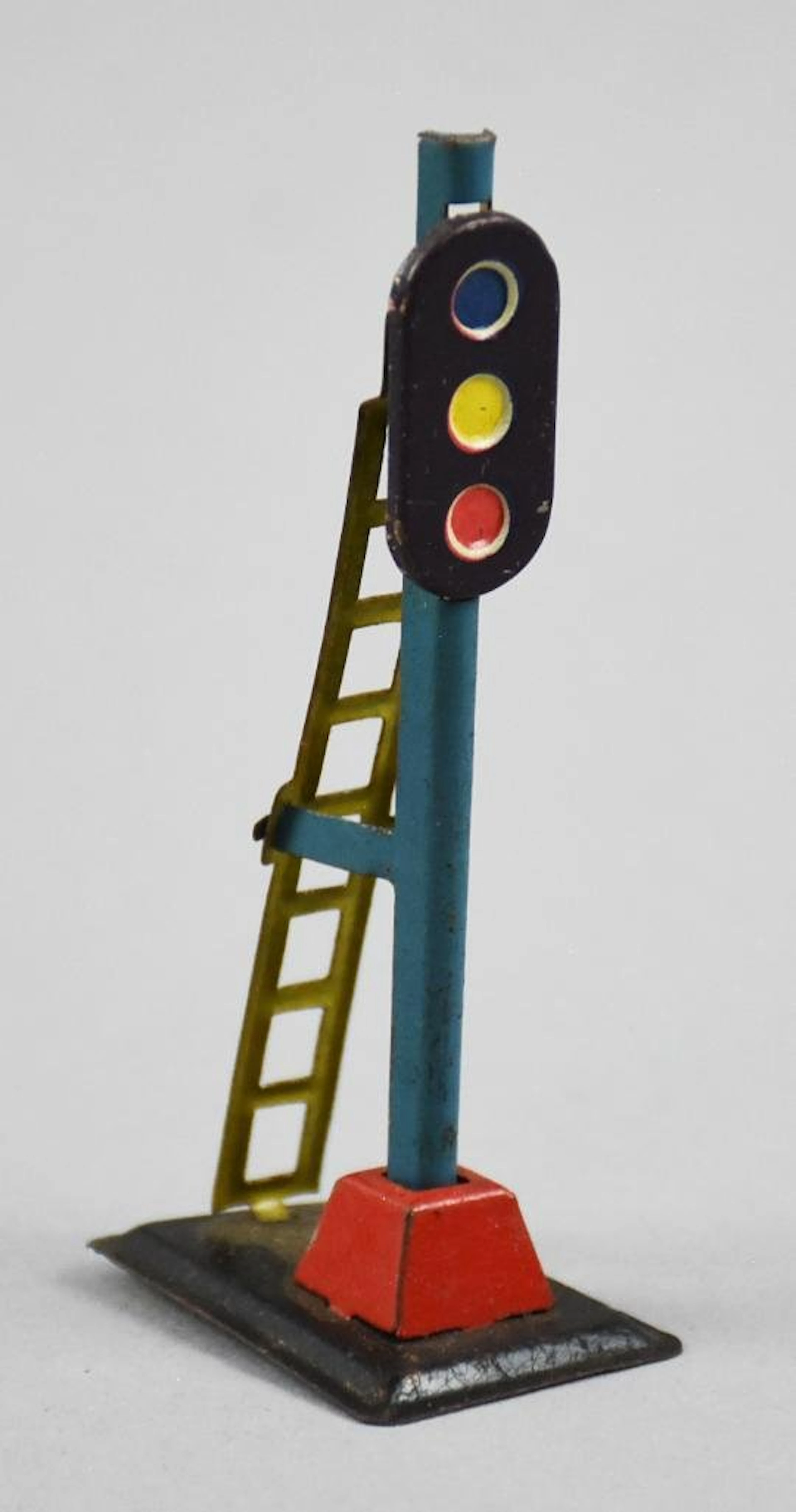 Vintage Tin Railroad Crossing Light