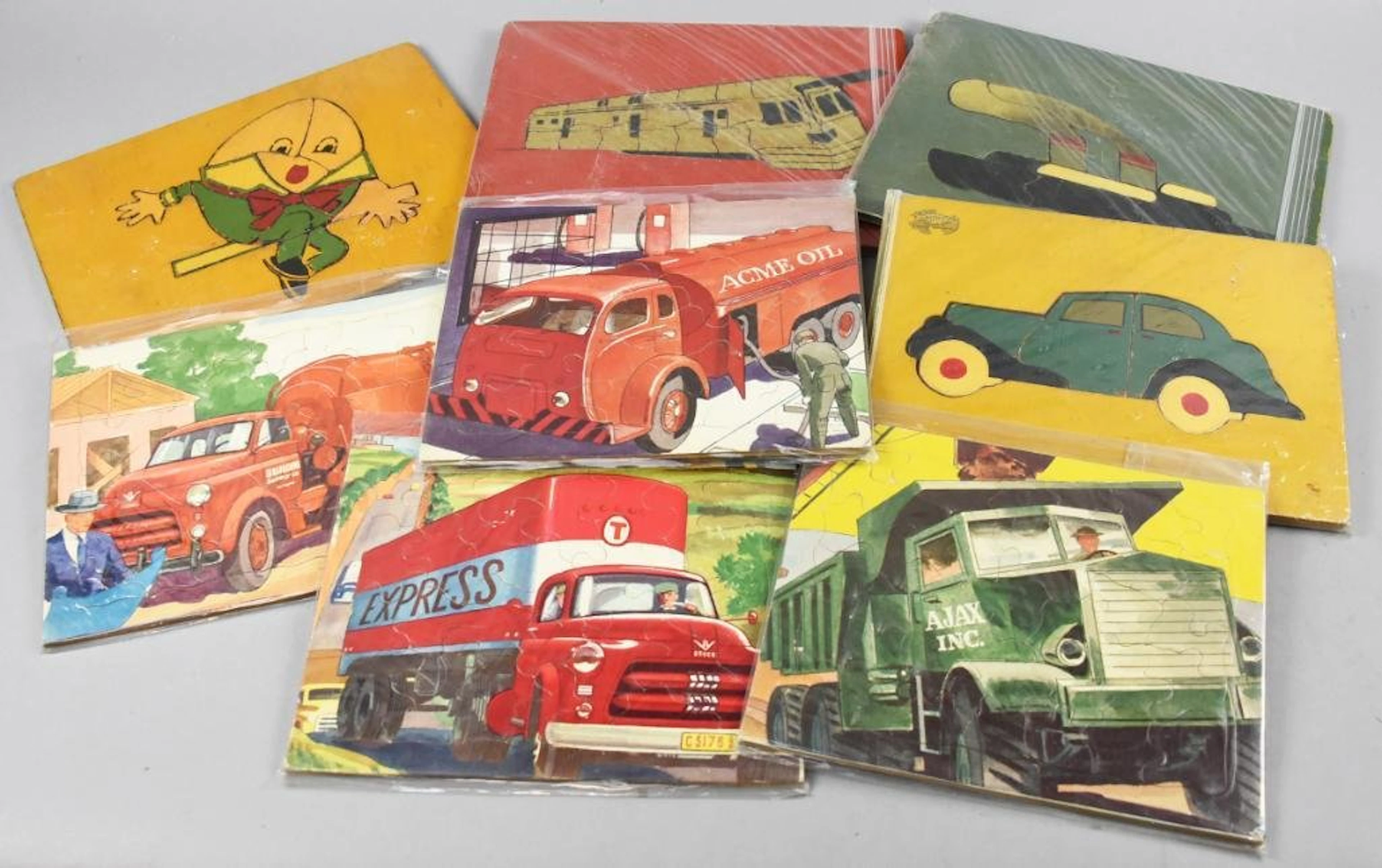 Vintage Michigan WPA Toy Project Jigsaw Puzzles