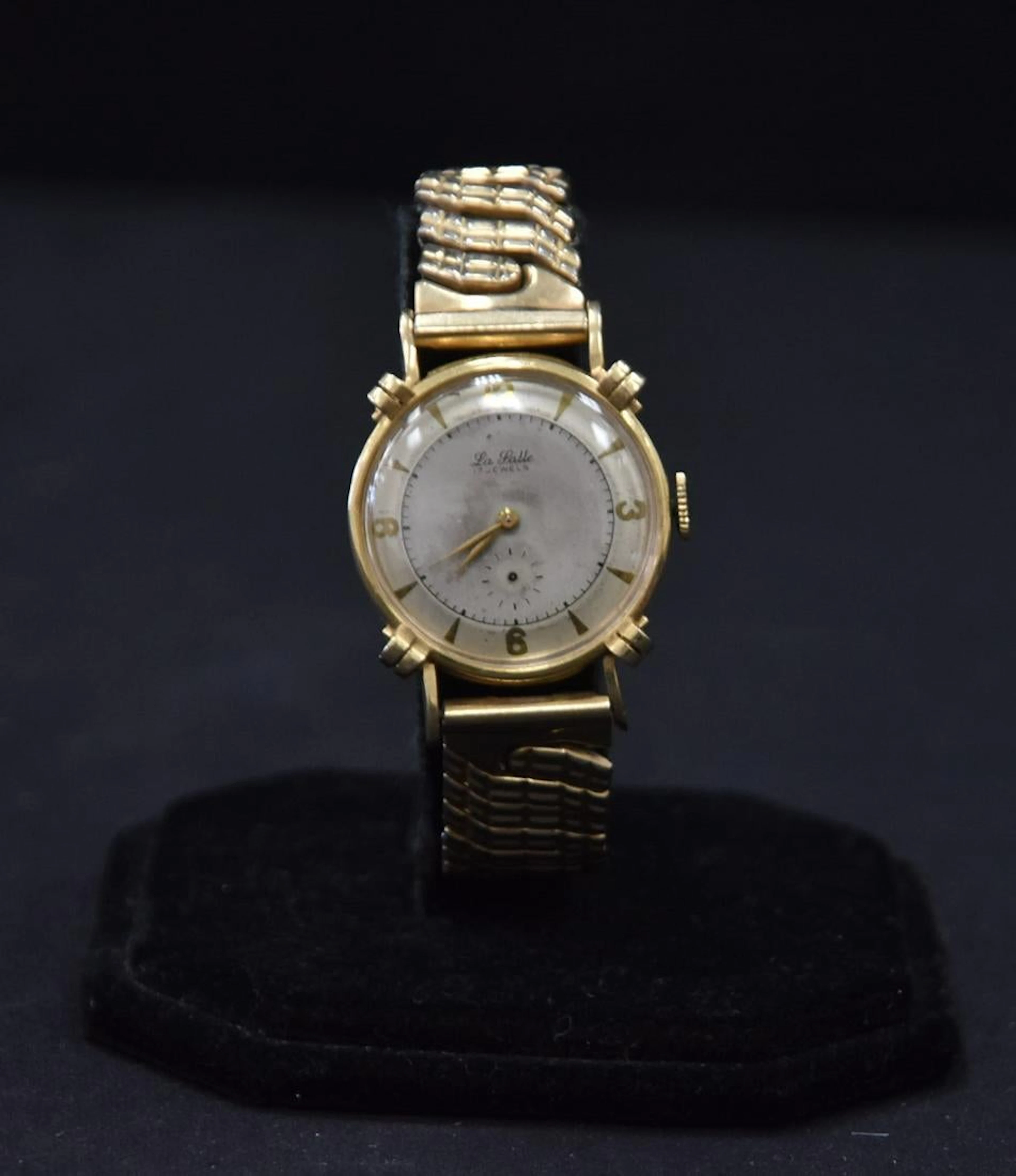 VINTAGE 14kt GOLD LASALLE WATCH