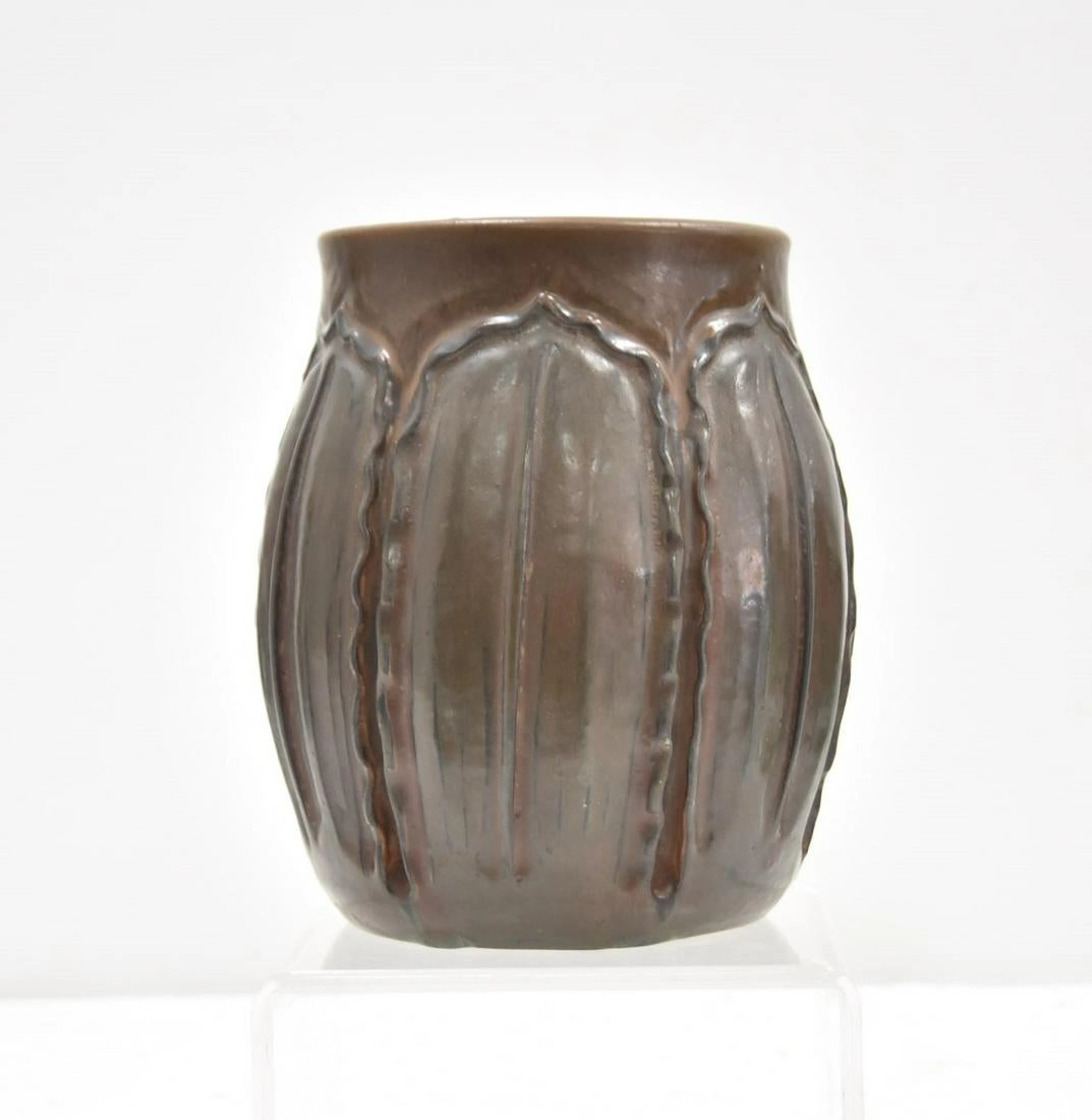 WILLIAM J. WALLEY ARTS & CRAFTS POTTERY VASE