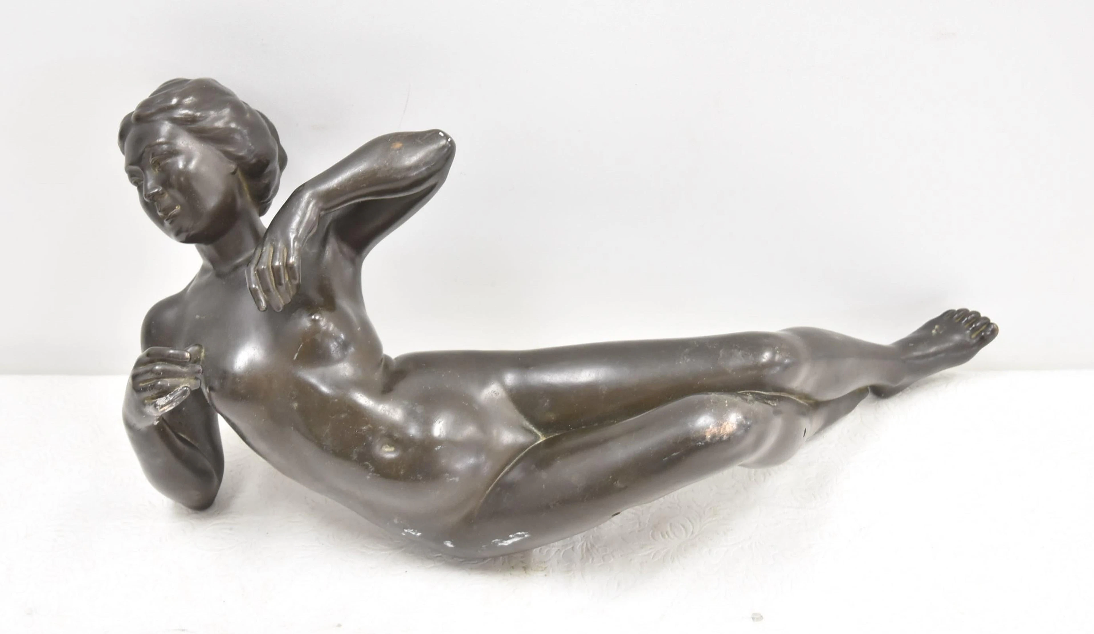 CHINESE BRONZE DOCTORS LADY
