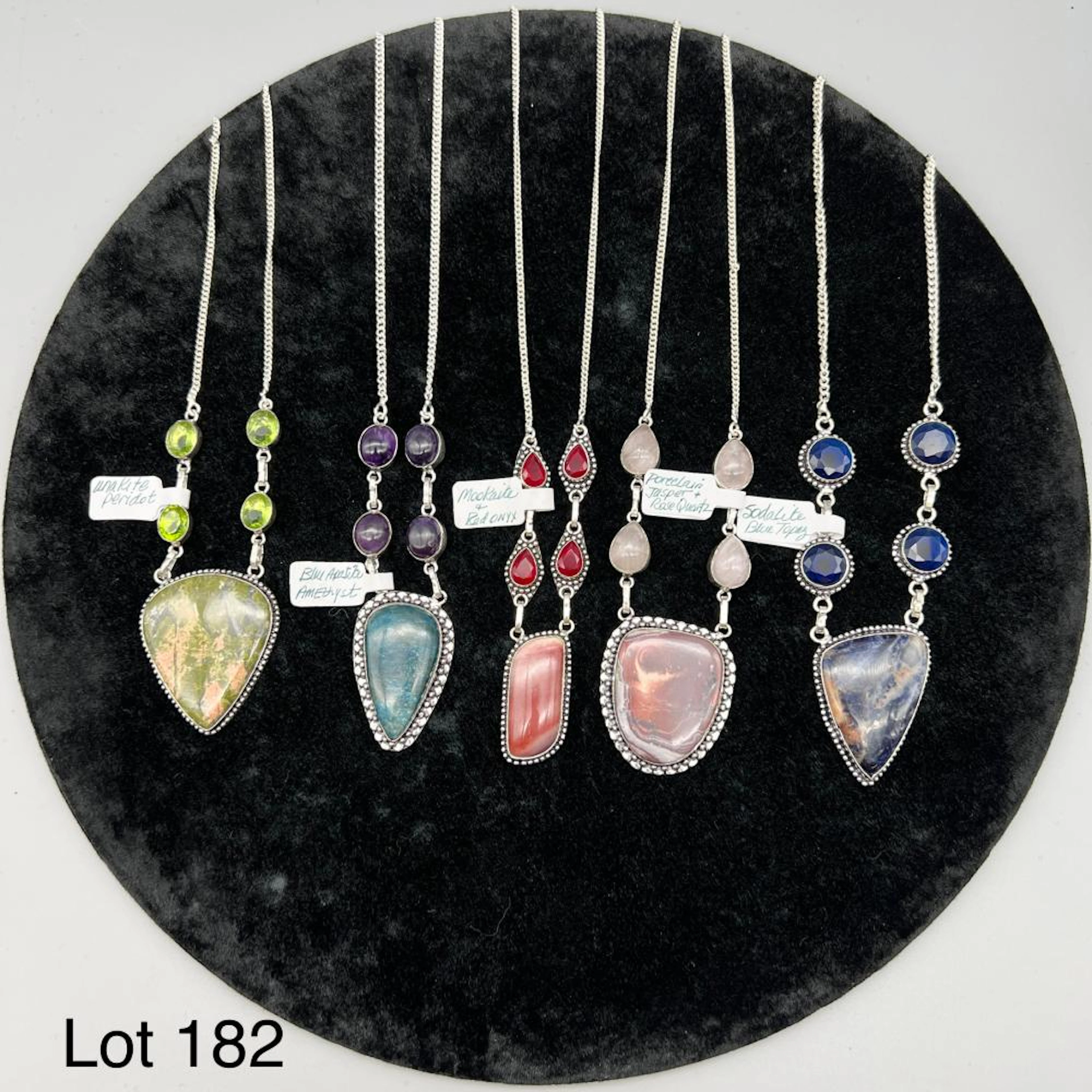 Collection of Gemstone Necklaces