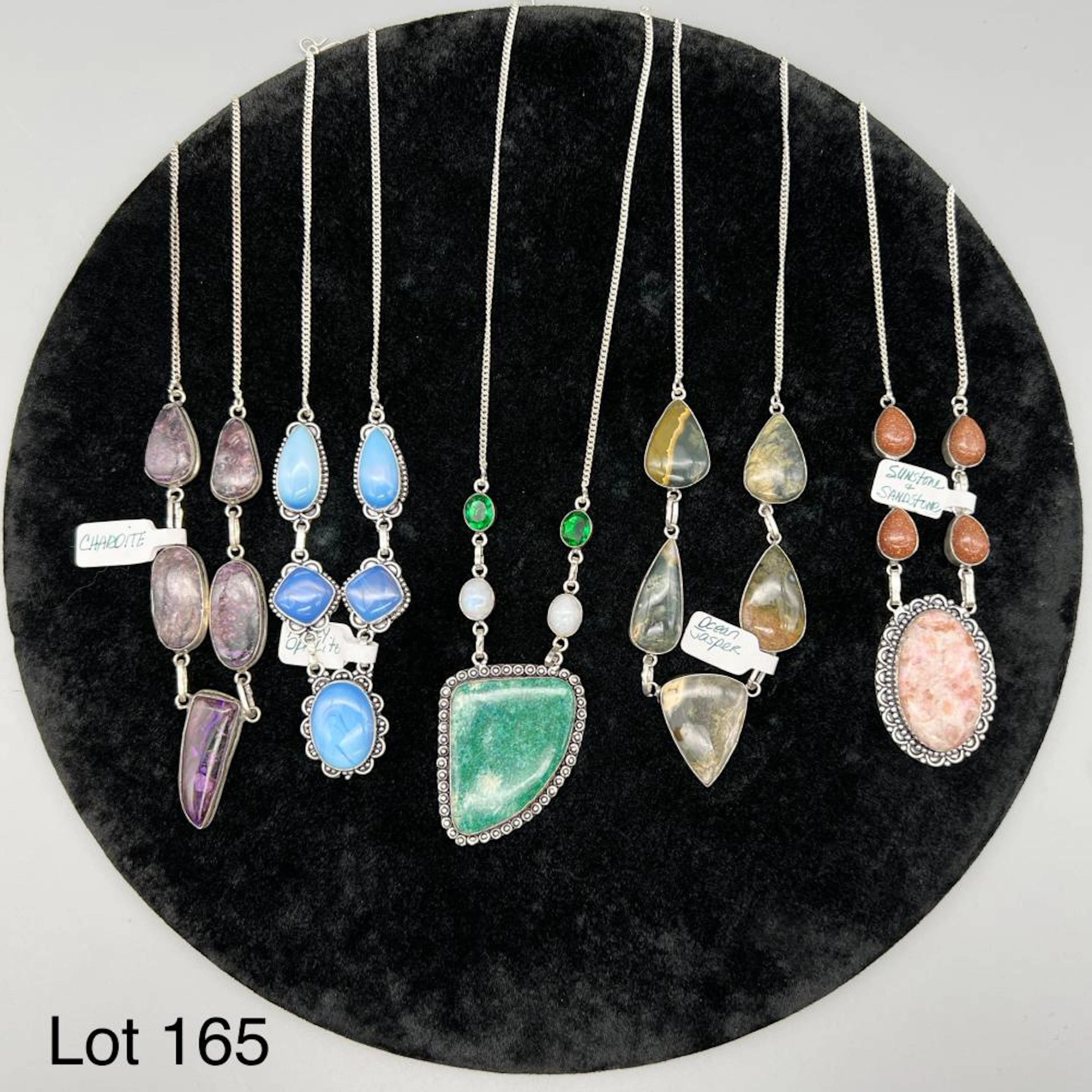 Selection of Gemstone Necklaces