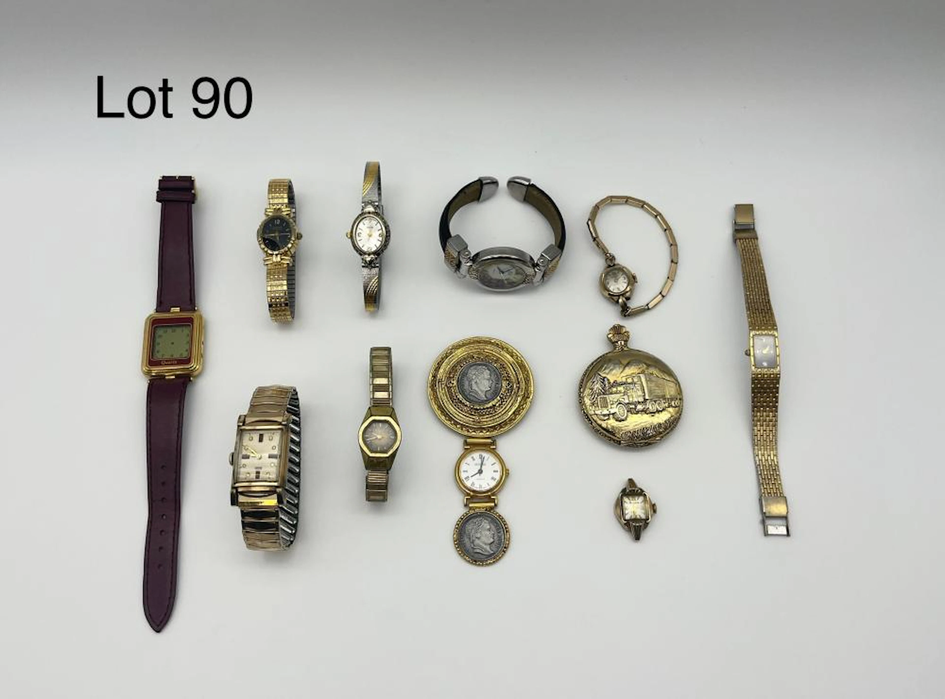 Gold Tone Watch Lot