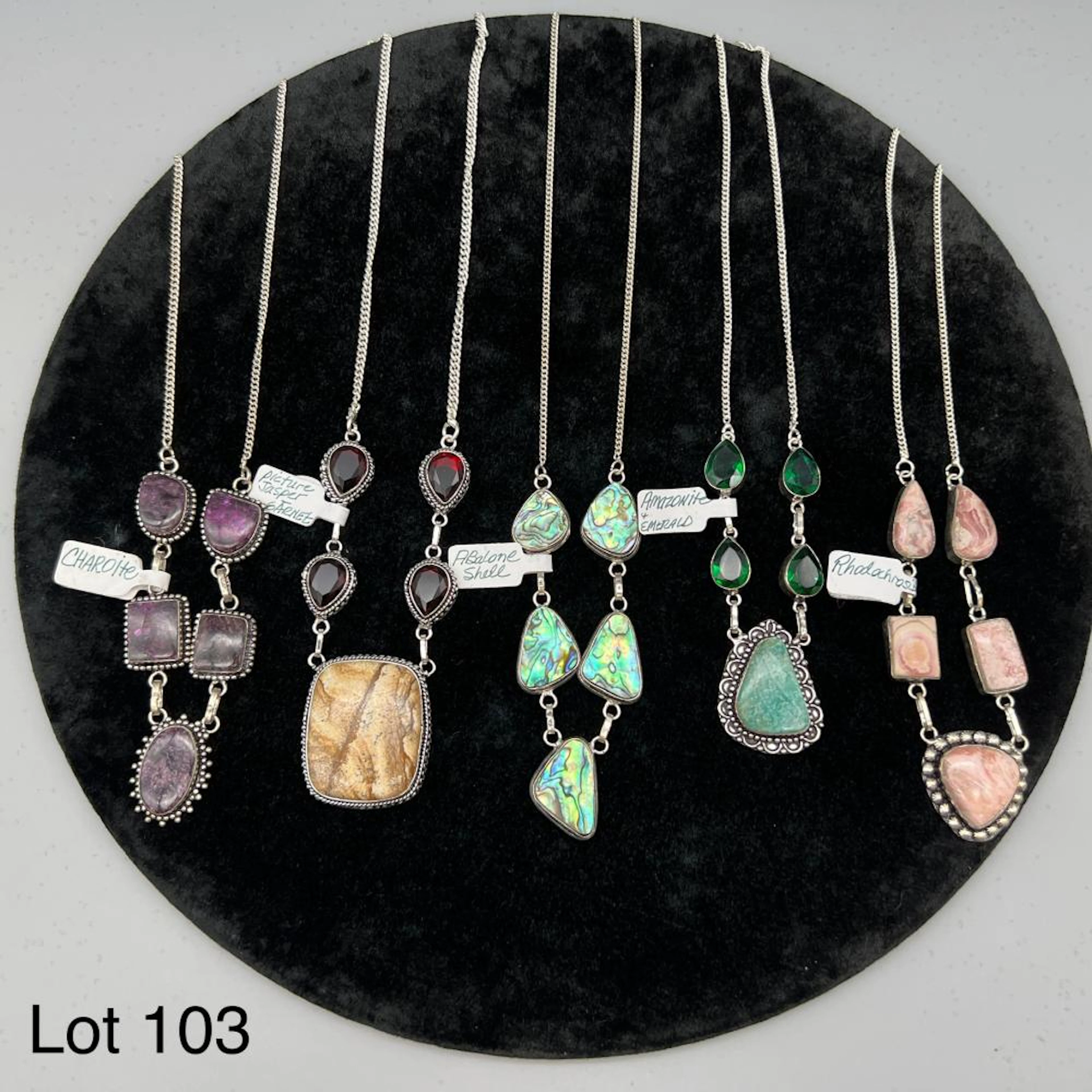 Collection of Gemstone Necklaces