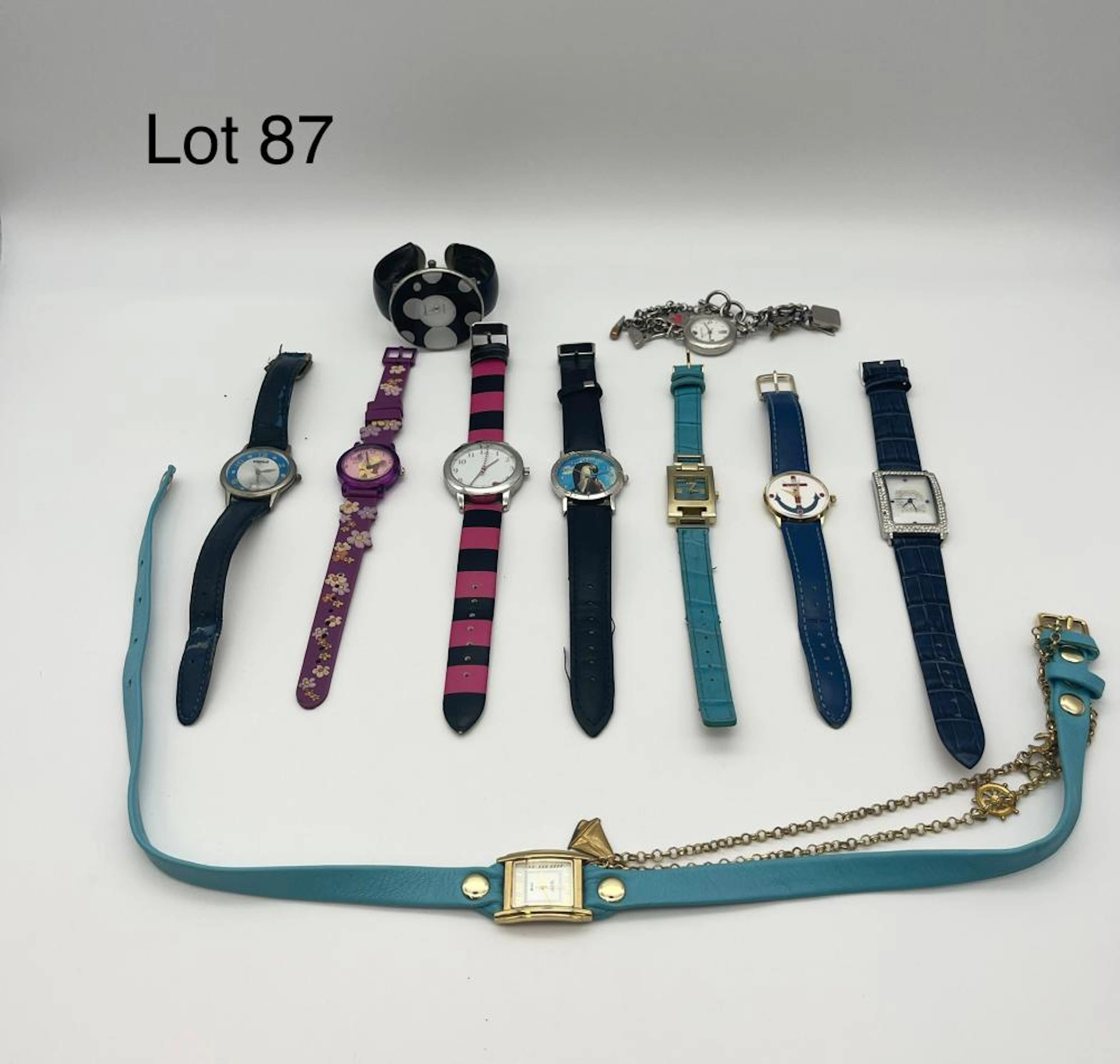 Lot of Colorful Wrist Watches