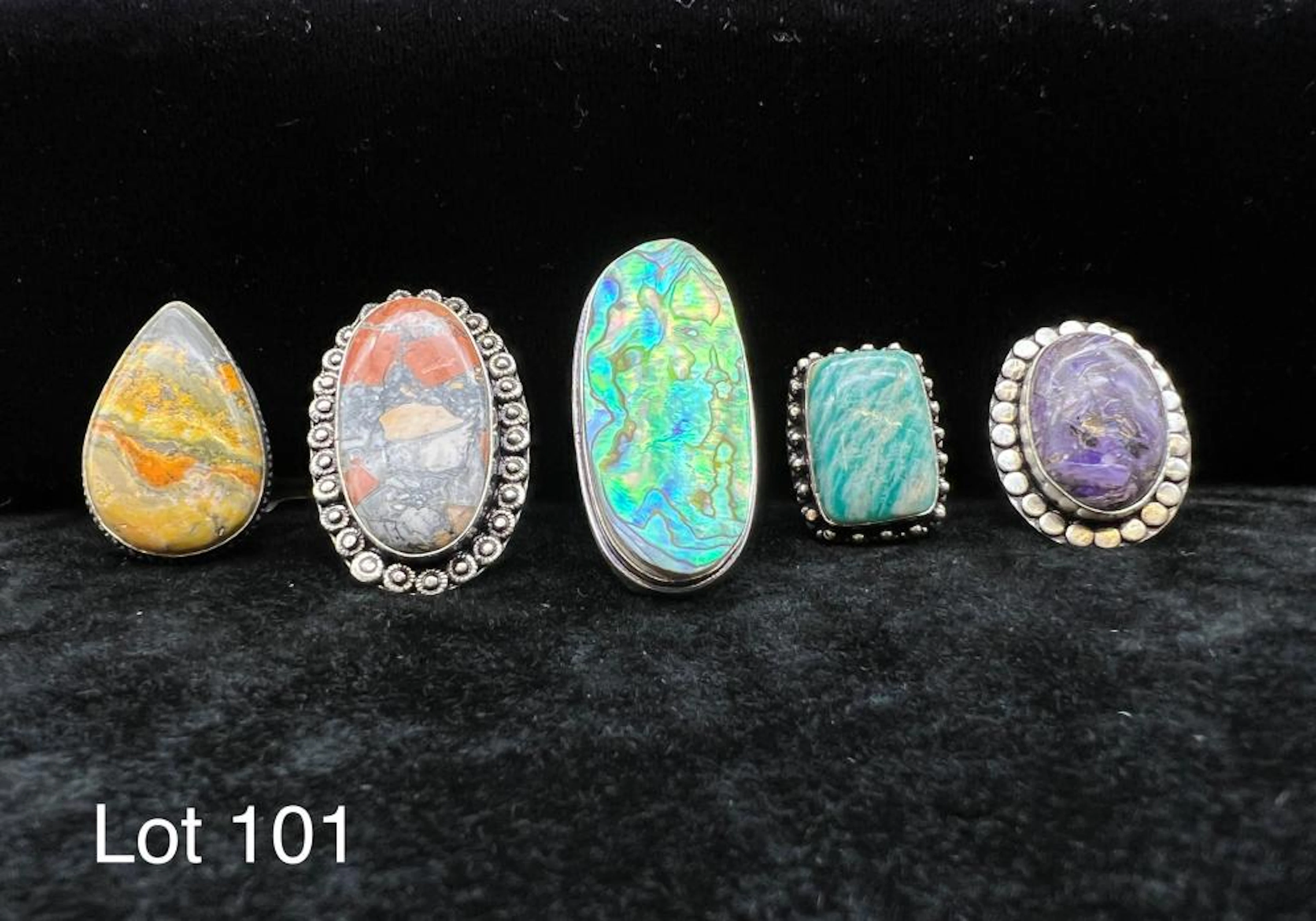 Selection of Gemstone Rings