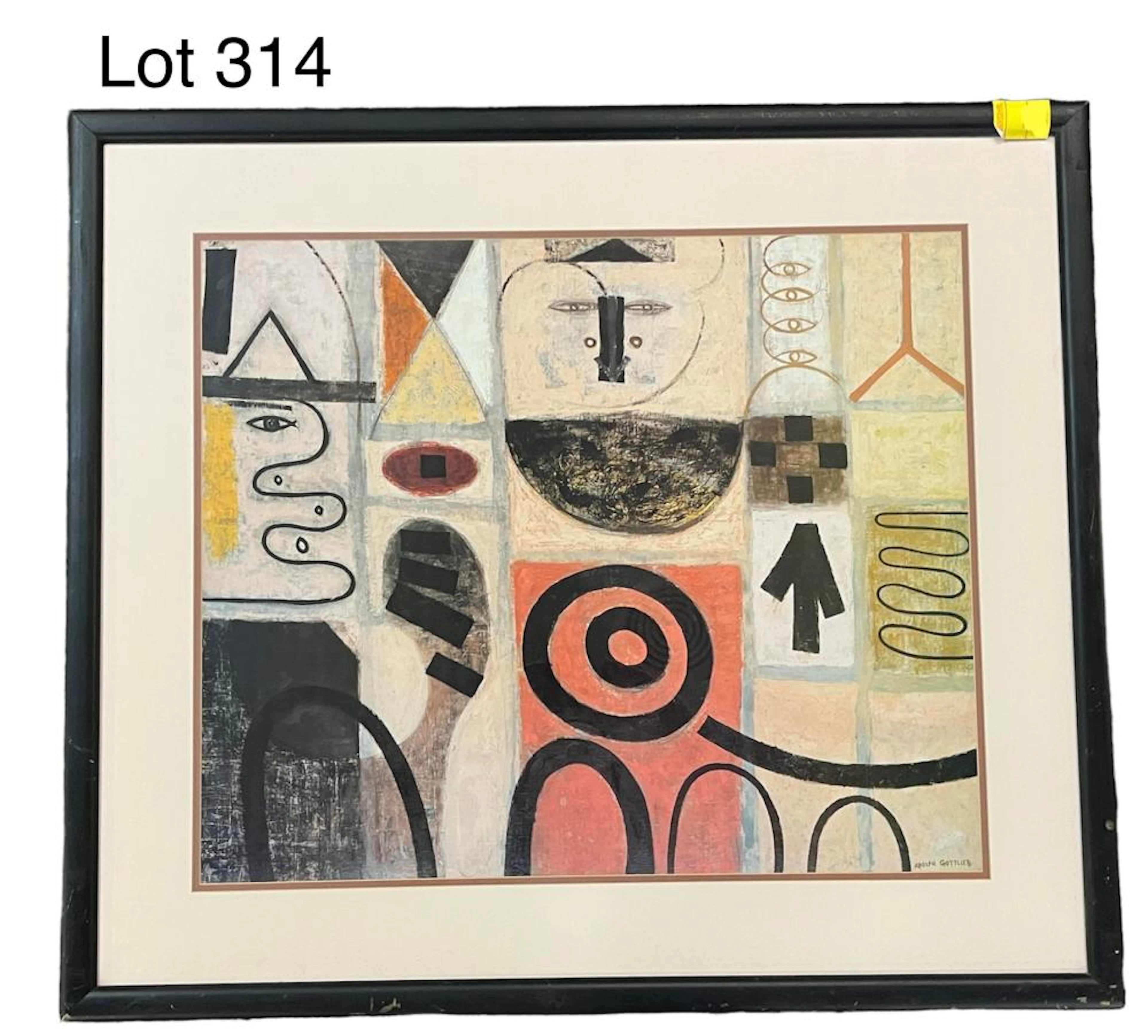 Adolph Gottlieb (1903-1974) The Seer Print