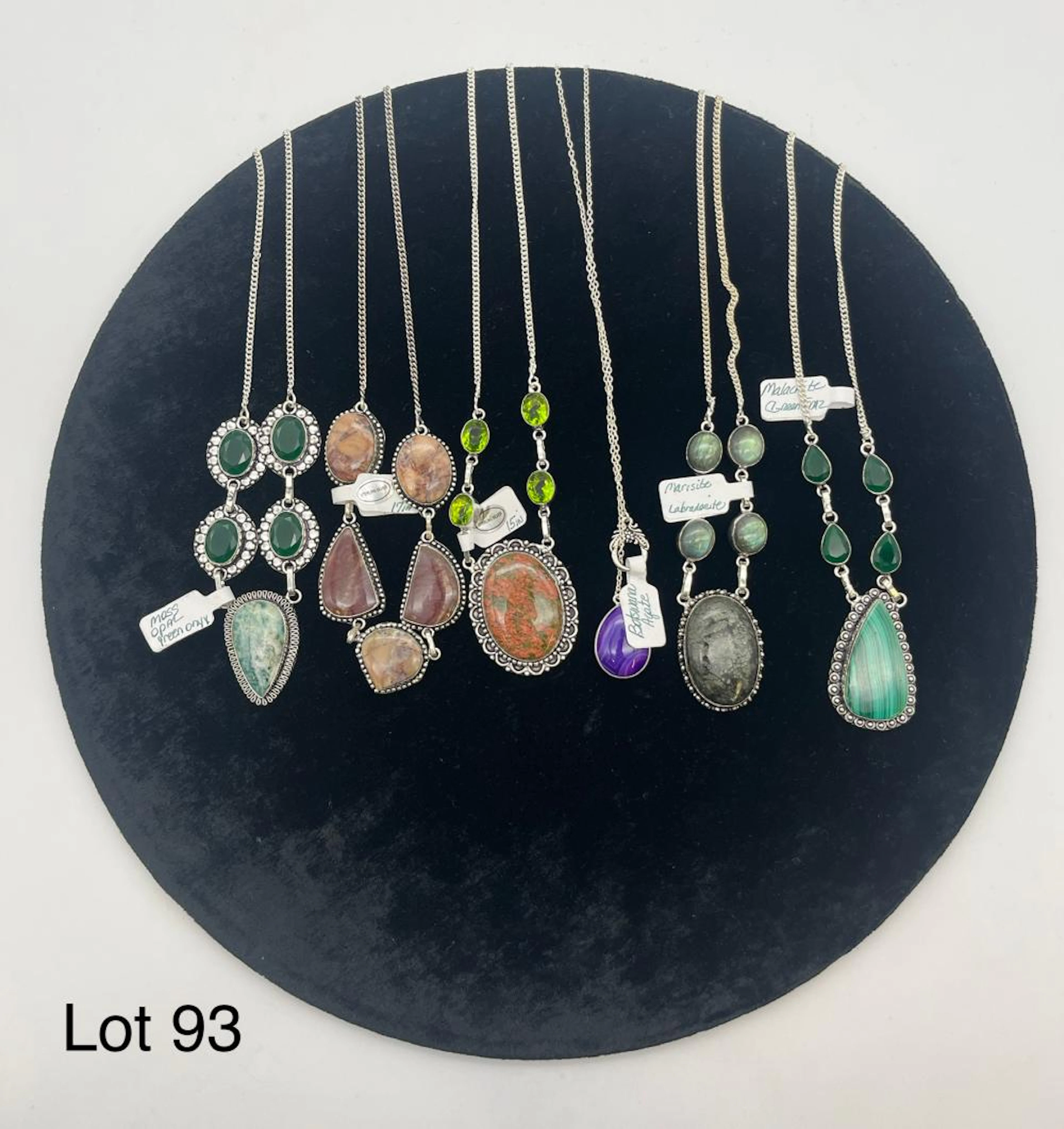Collection of Gemstone Necklaces