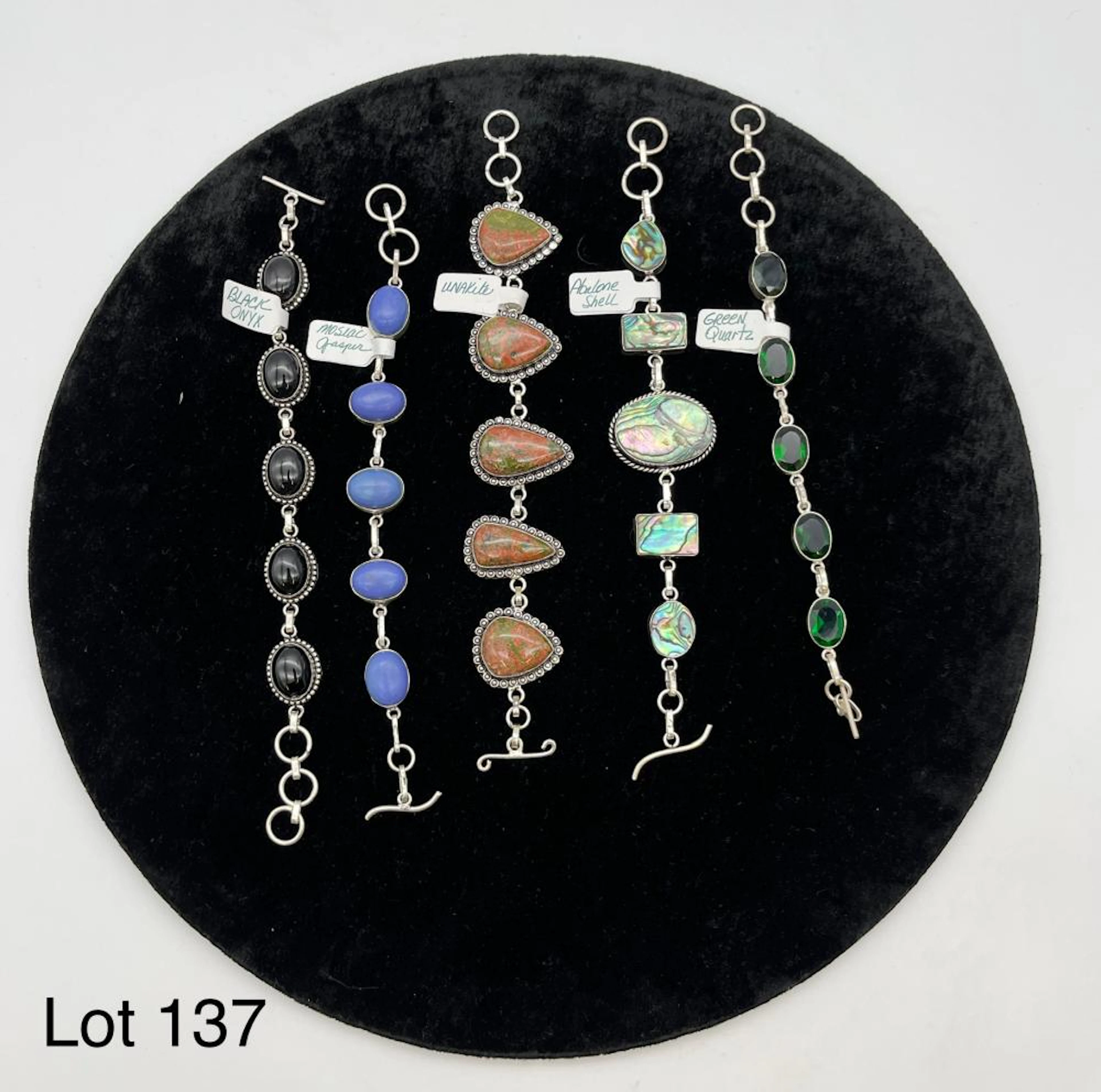 Selection of Gemstone Bracelets