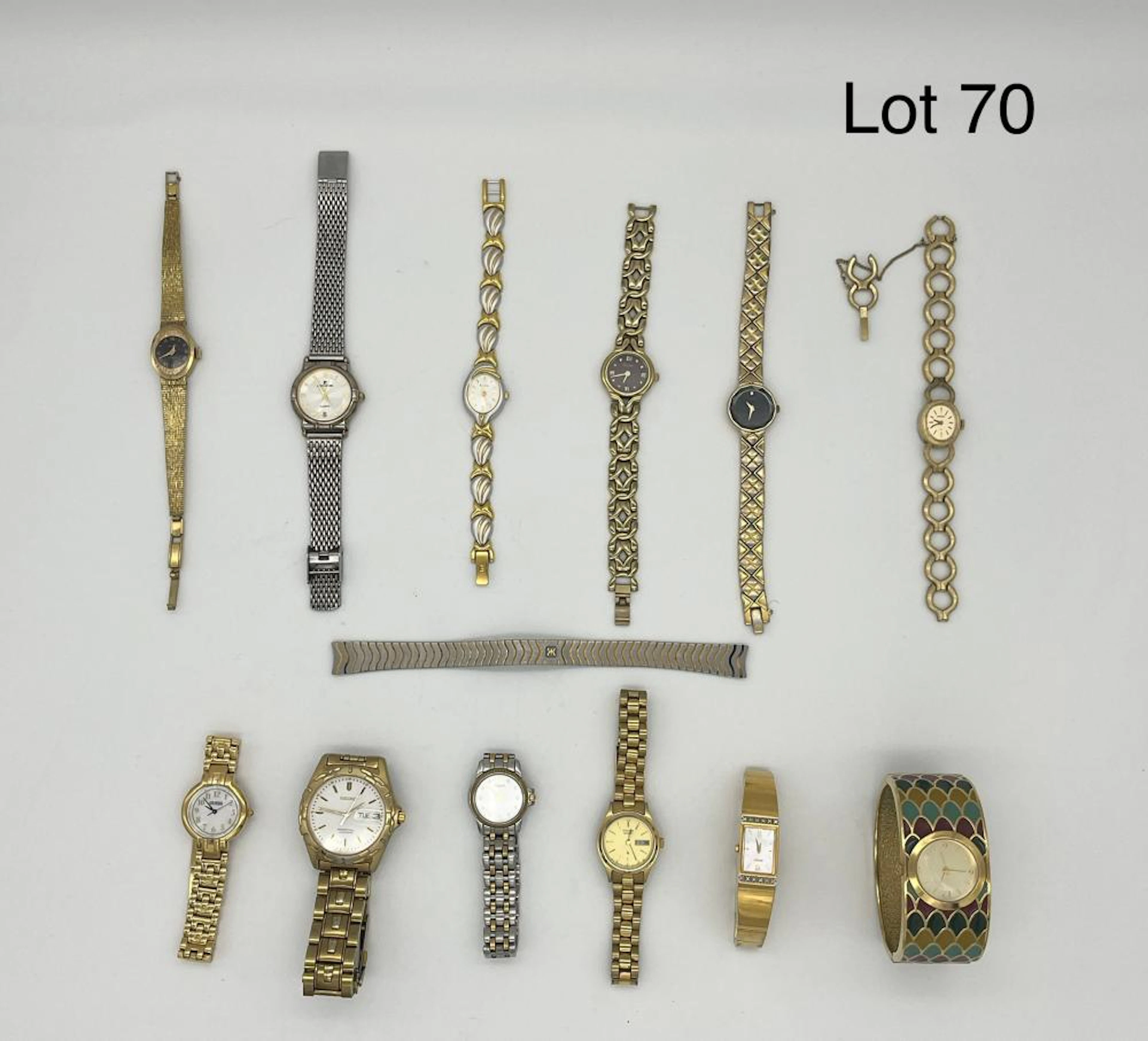 Selection of Watches in Gold and Silver Tones