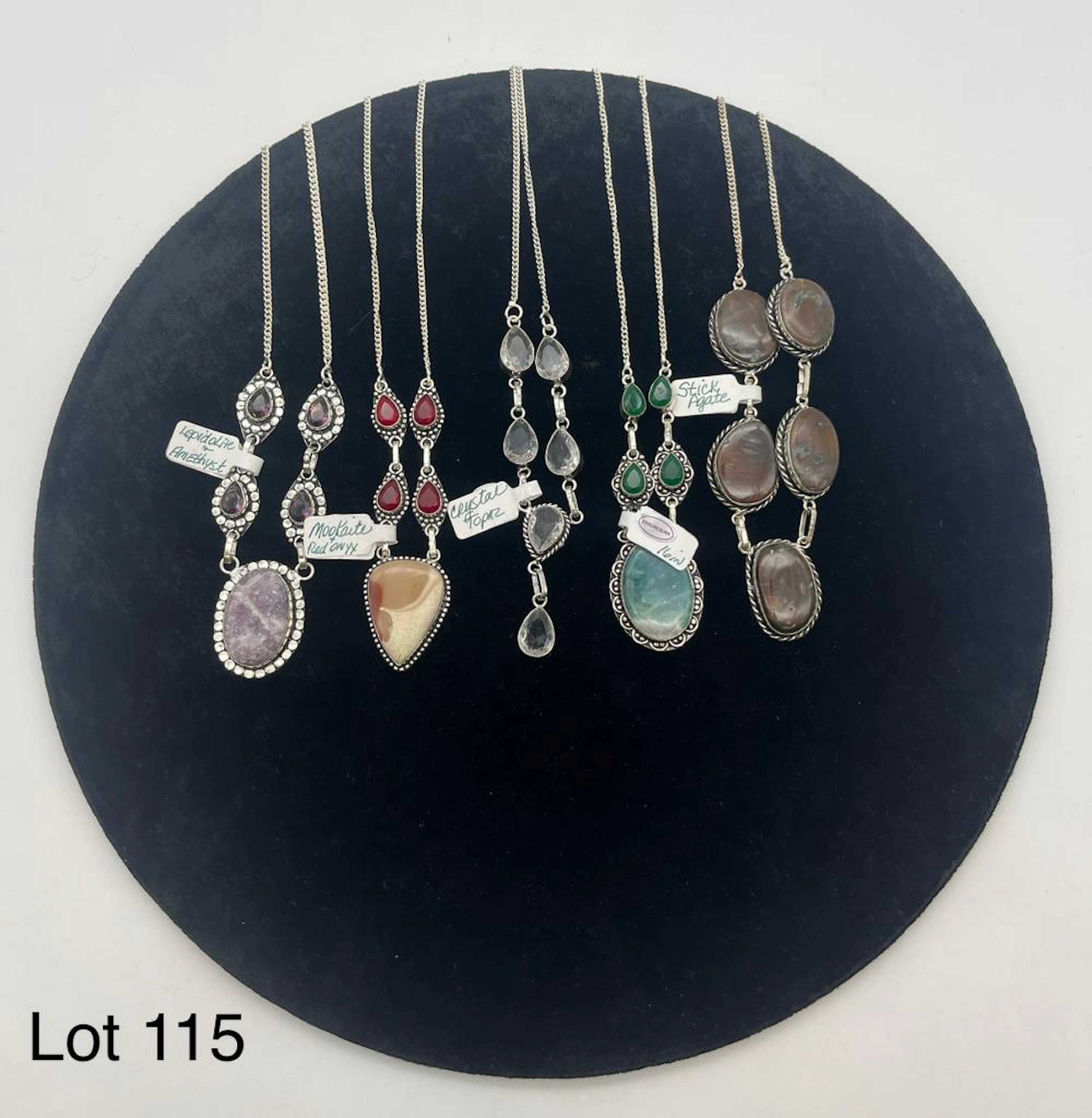 Collection of Gemstone Necklaces