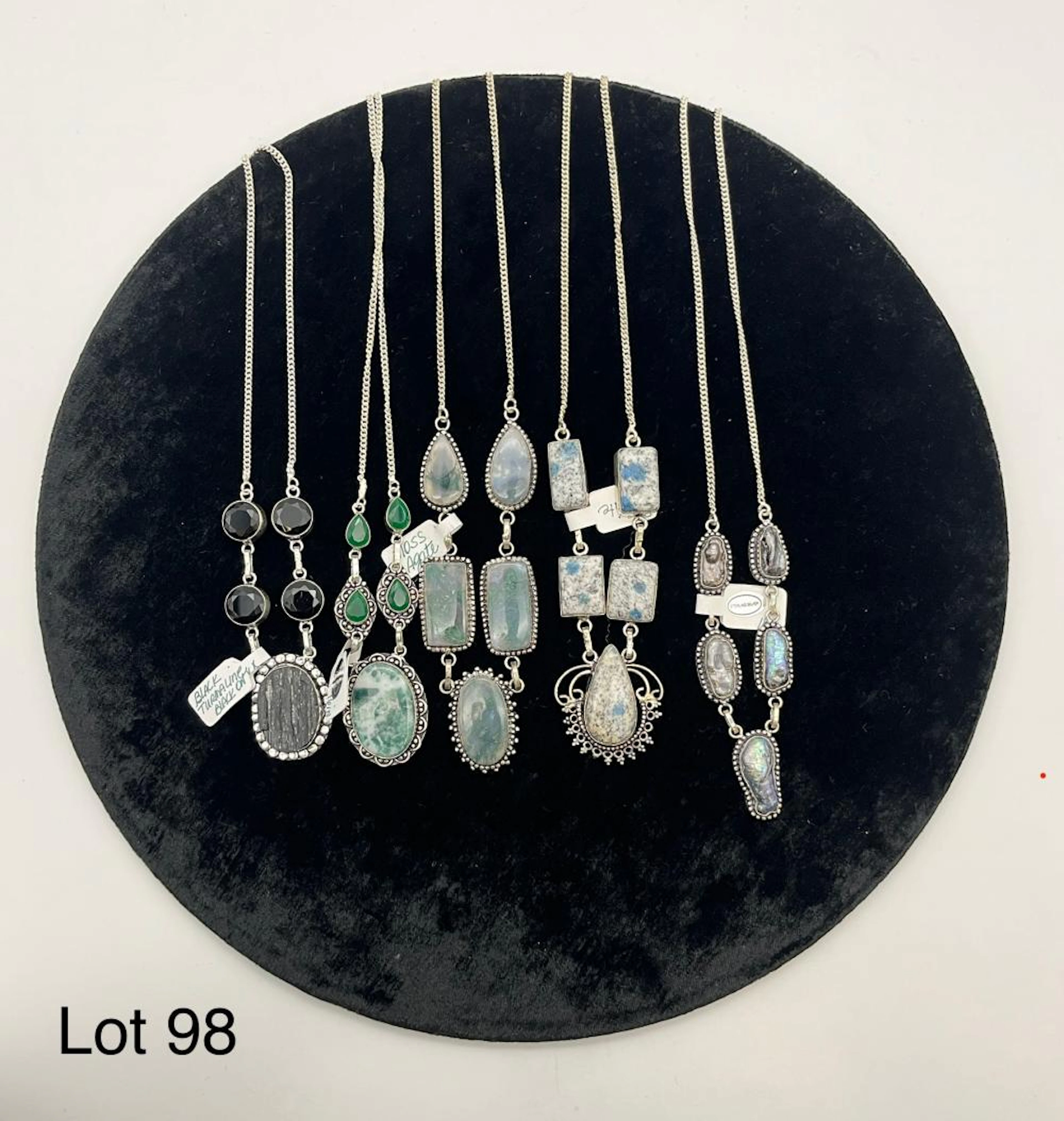 Mixed Lot of Gemstone Necklaces