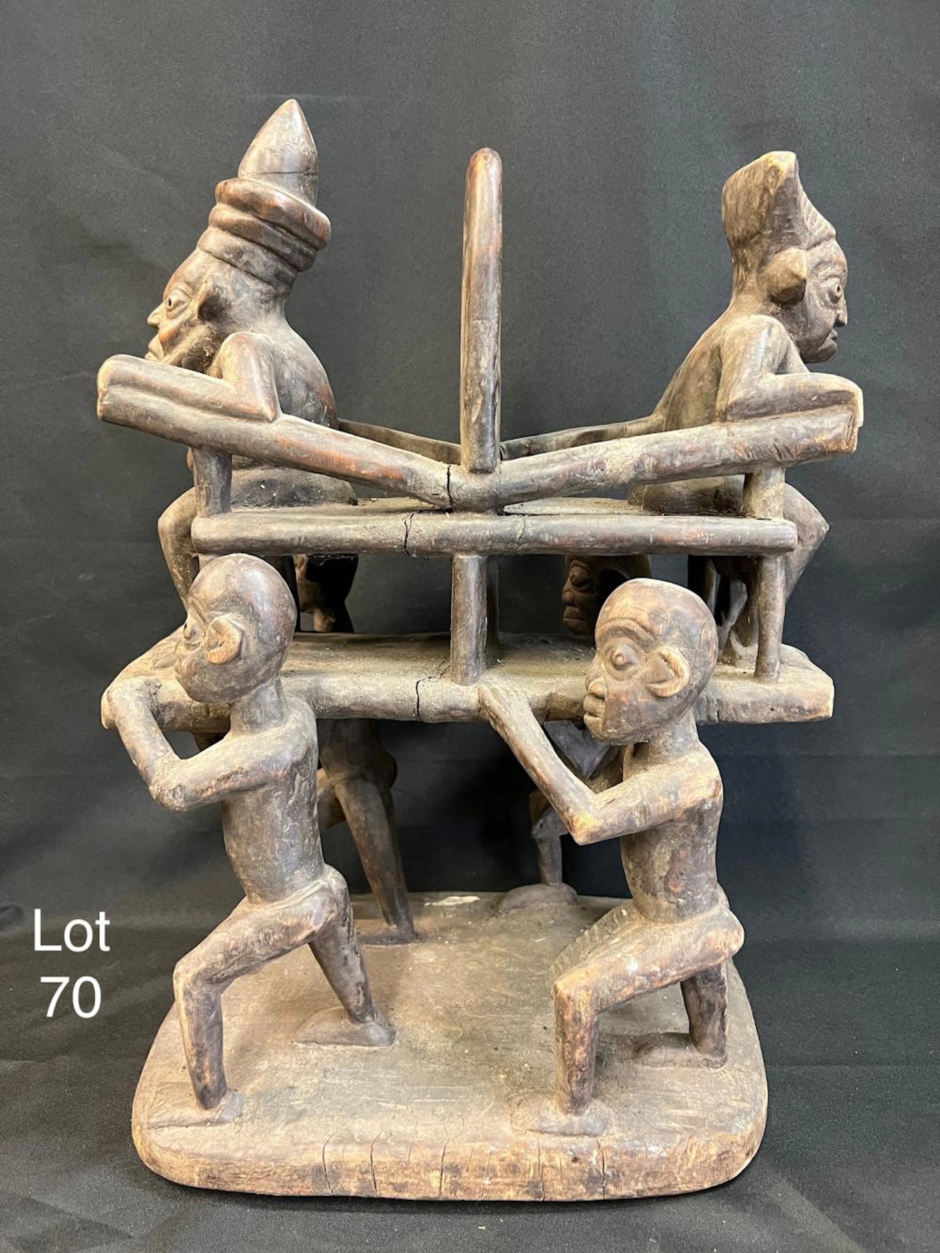 African Carved Wood Sculpture