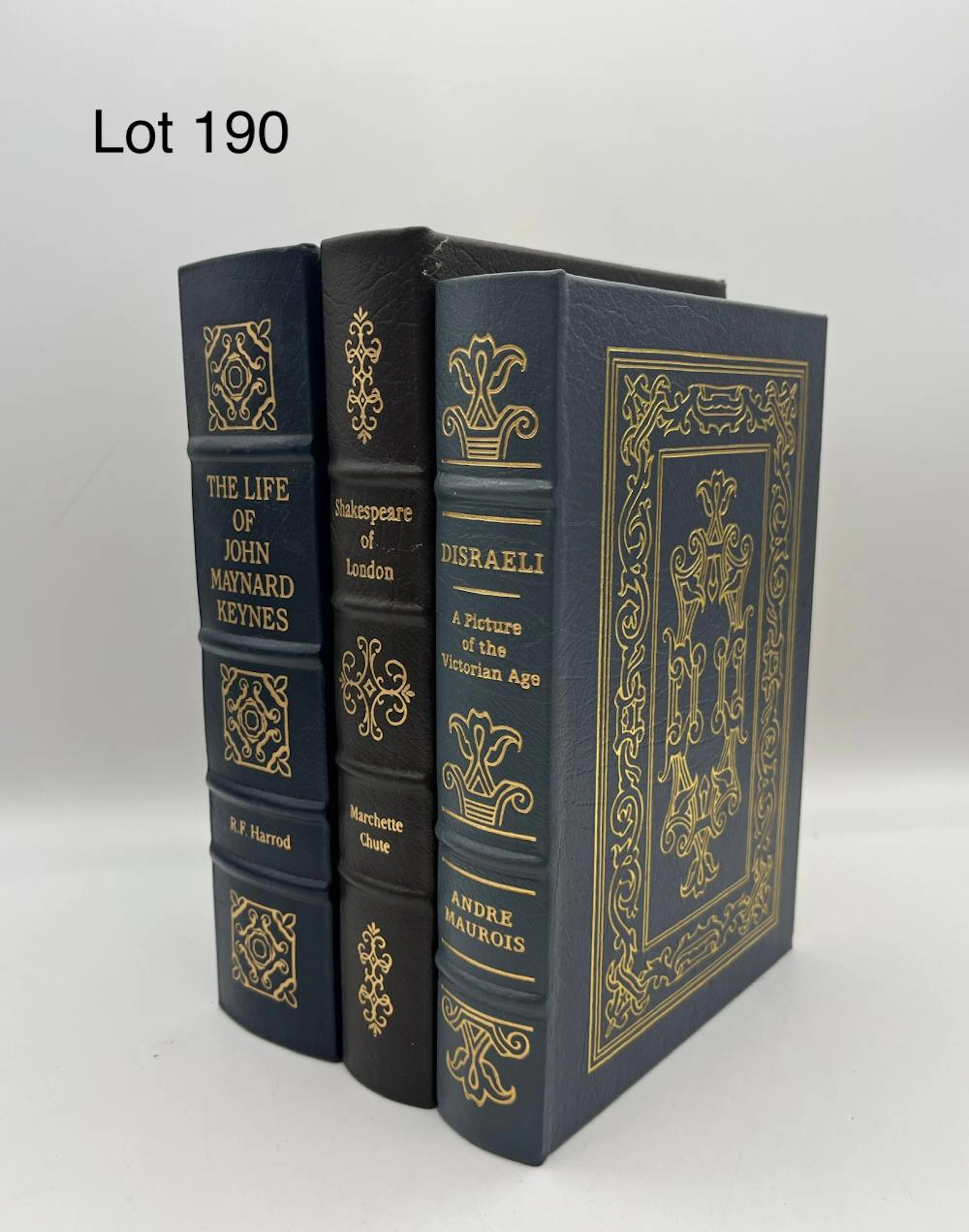 Trio of Easton Press British Biographies