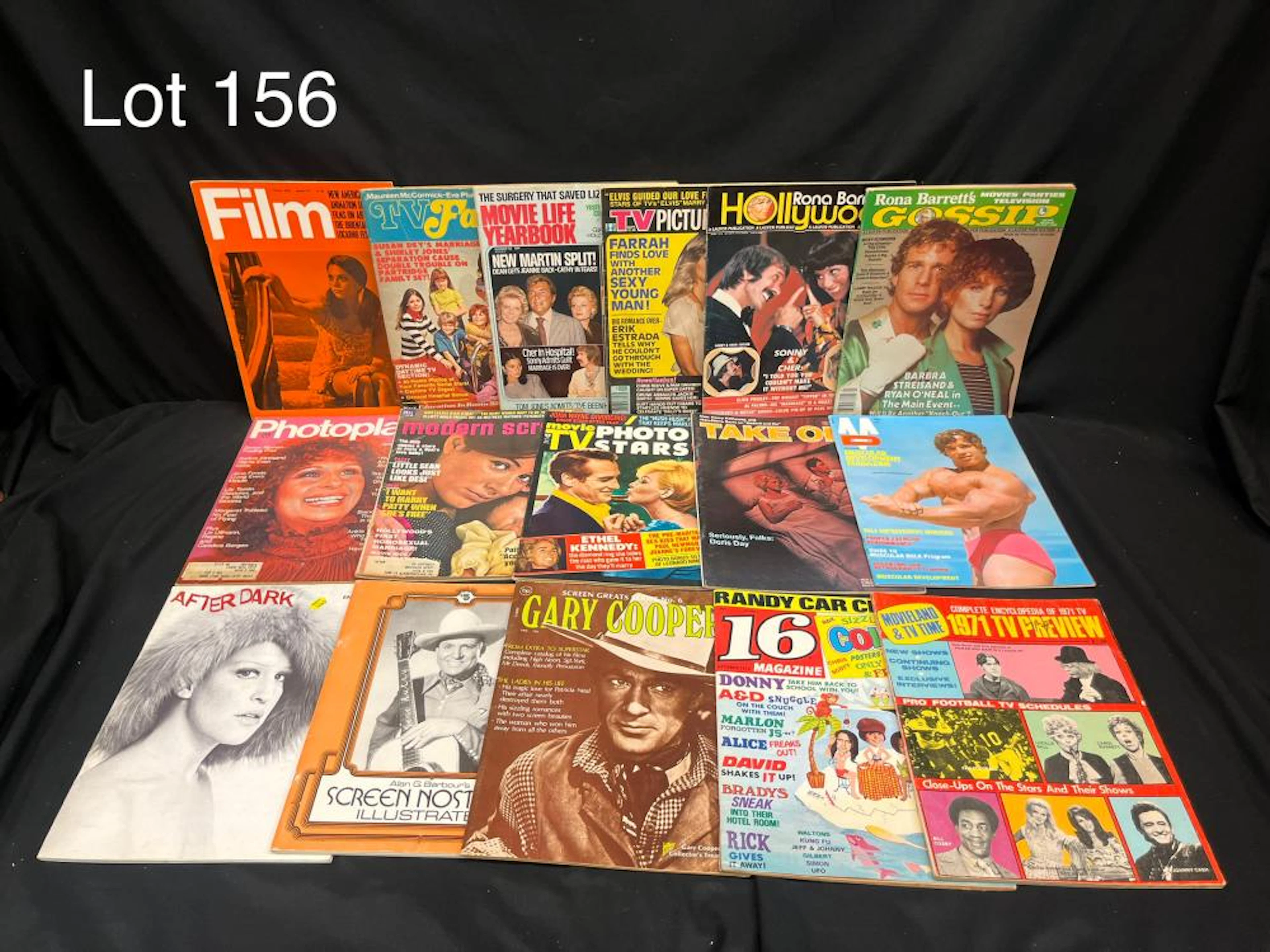 Lot of Film and Celebrity Magazines from the 1970s