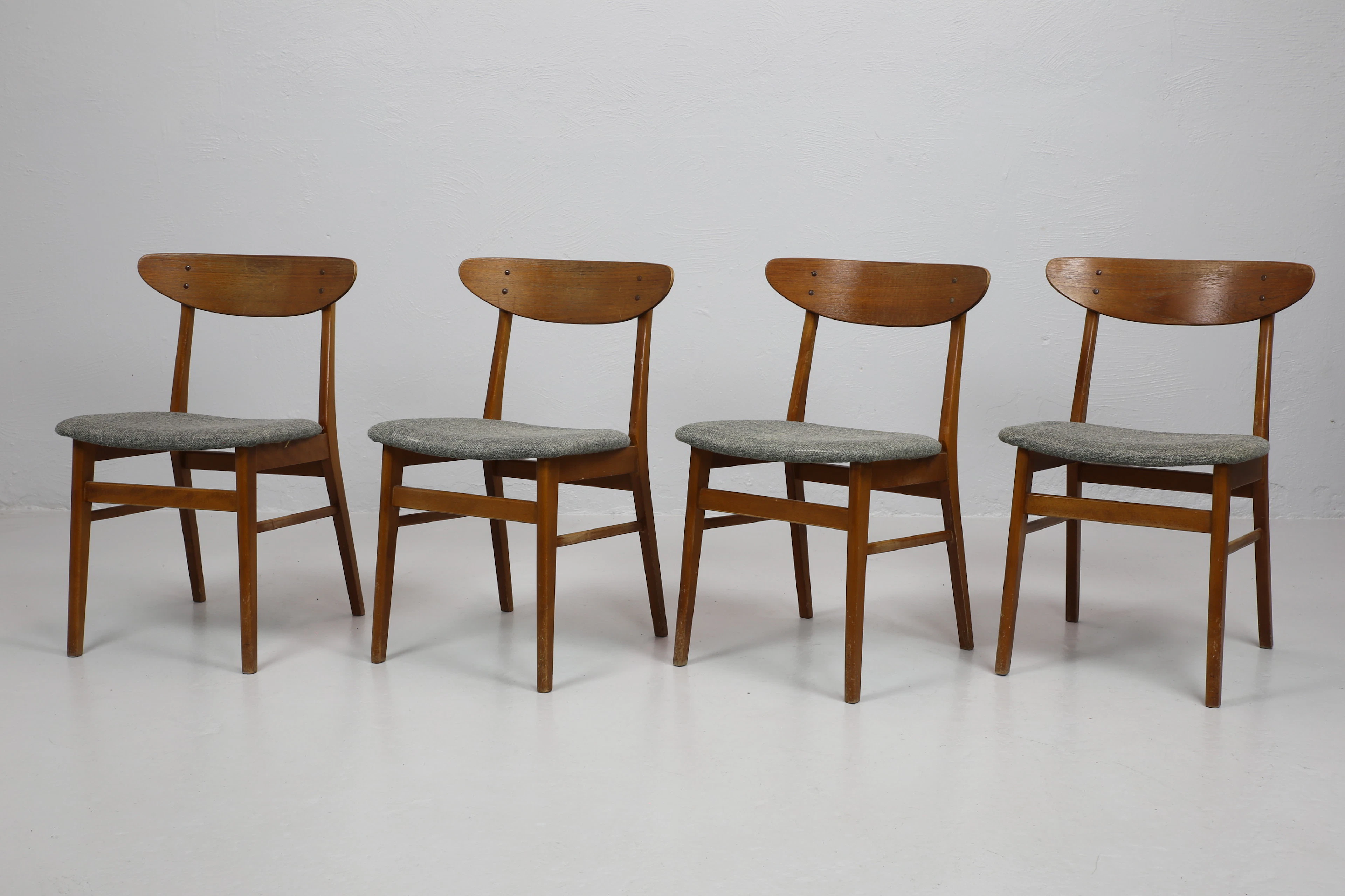 TH HARLEV, stolar, 4 st, teak, "Monaco", IKEA, 1960