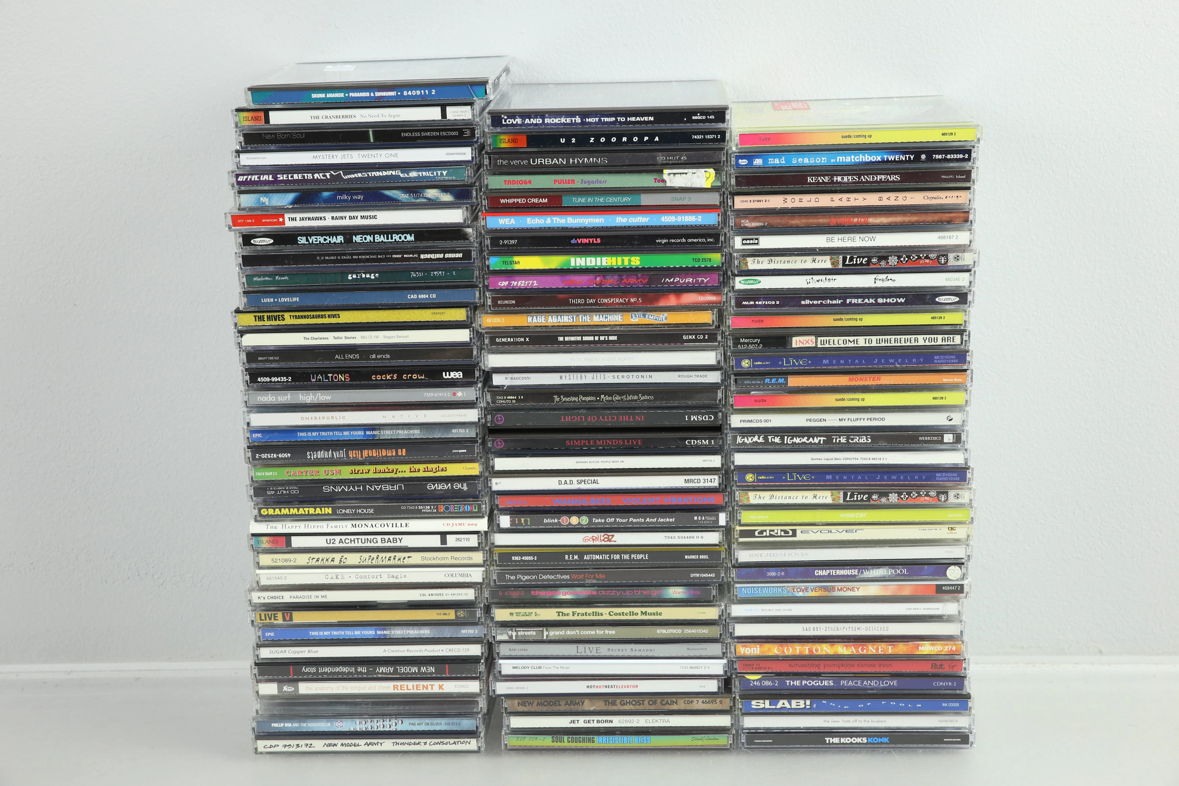PARTI med CD-skivor, ca 100 st, Indie/Alternative/New Wave