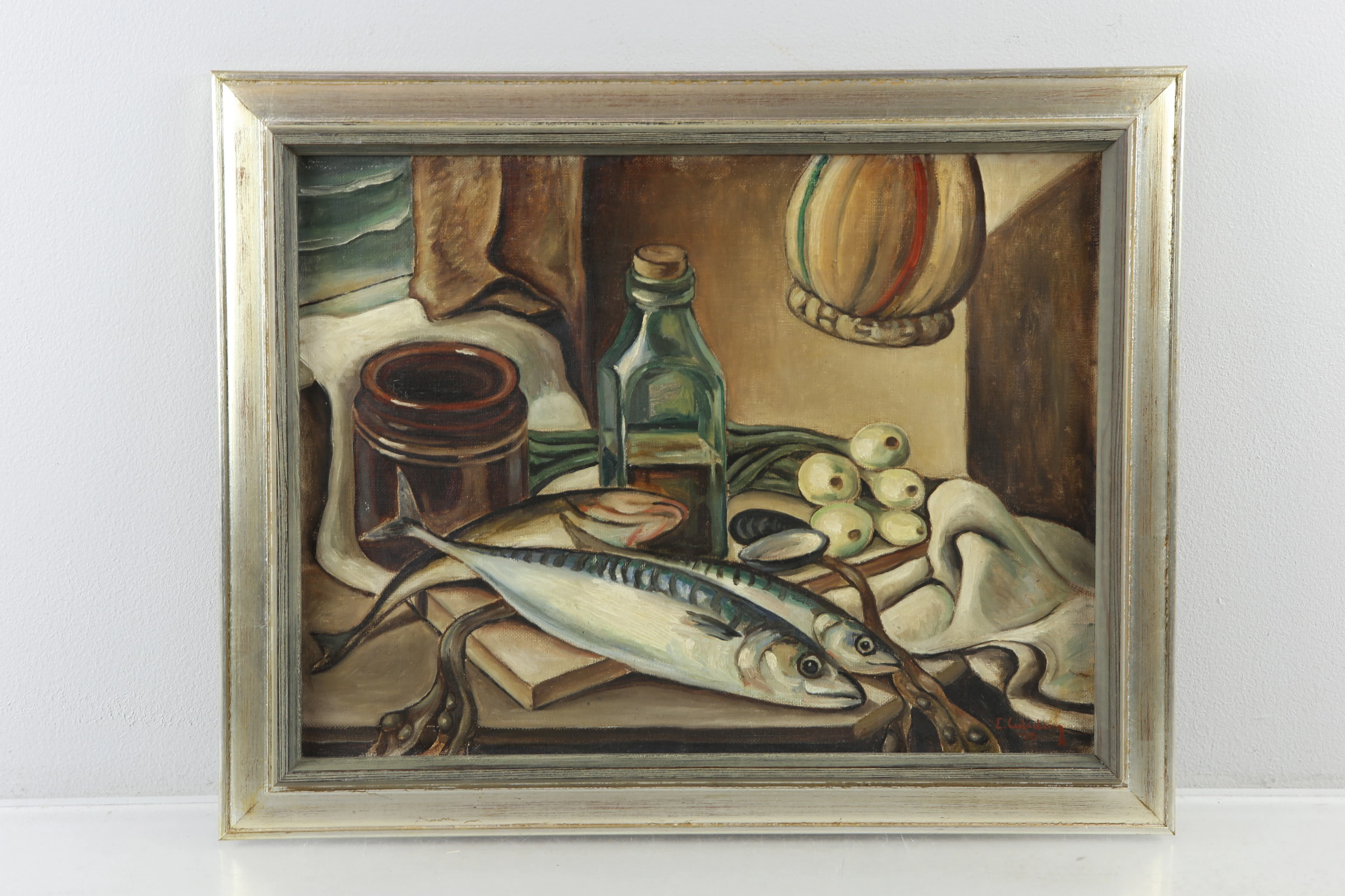 ERIK CEDERBERG (1897-1984), olja på duk