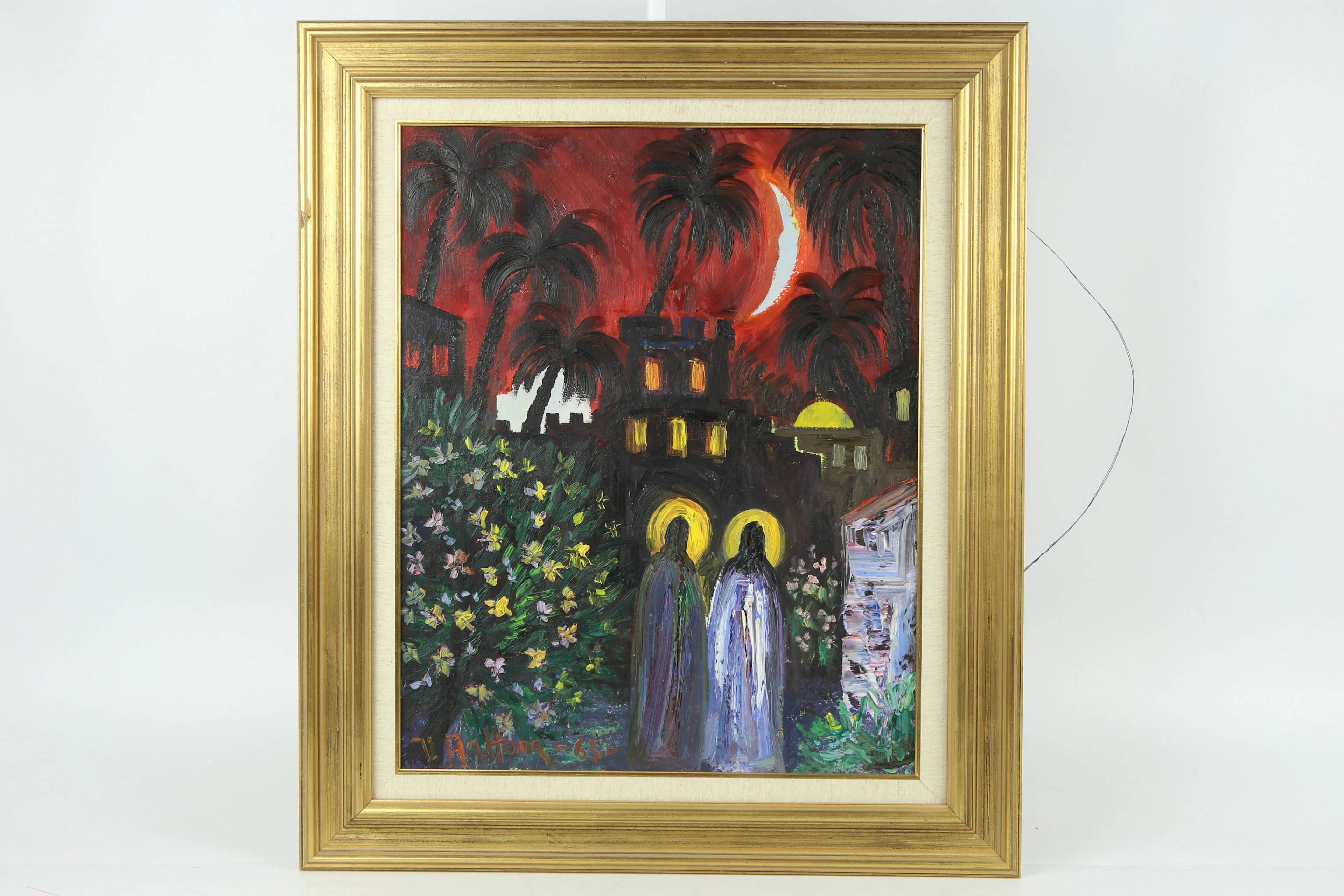 VEIKO AALTONA (1910-1990), olja på duk