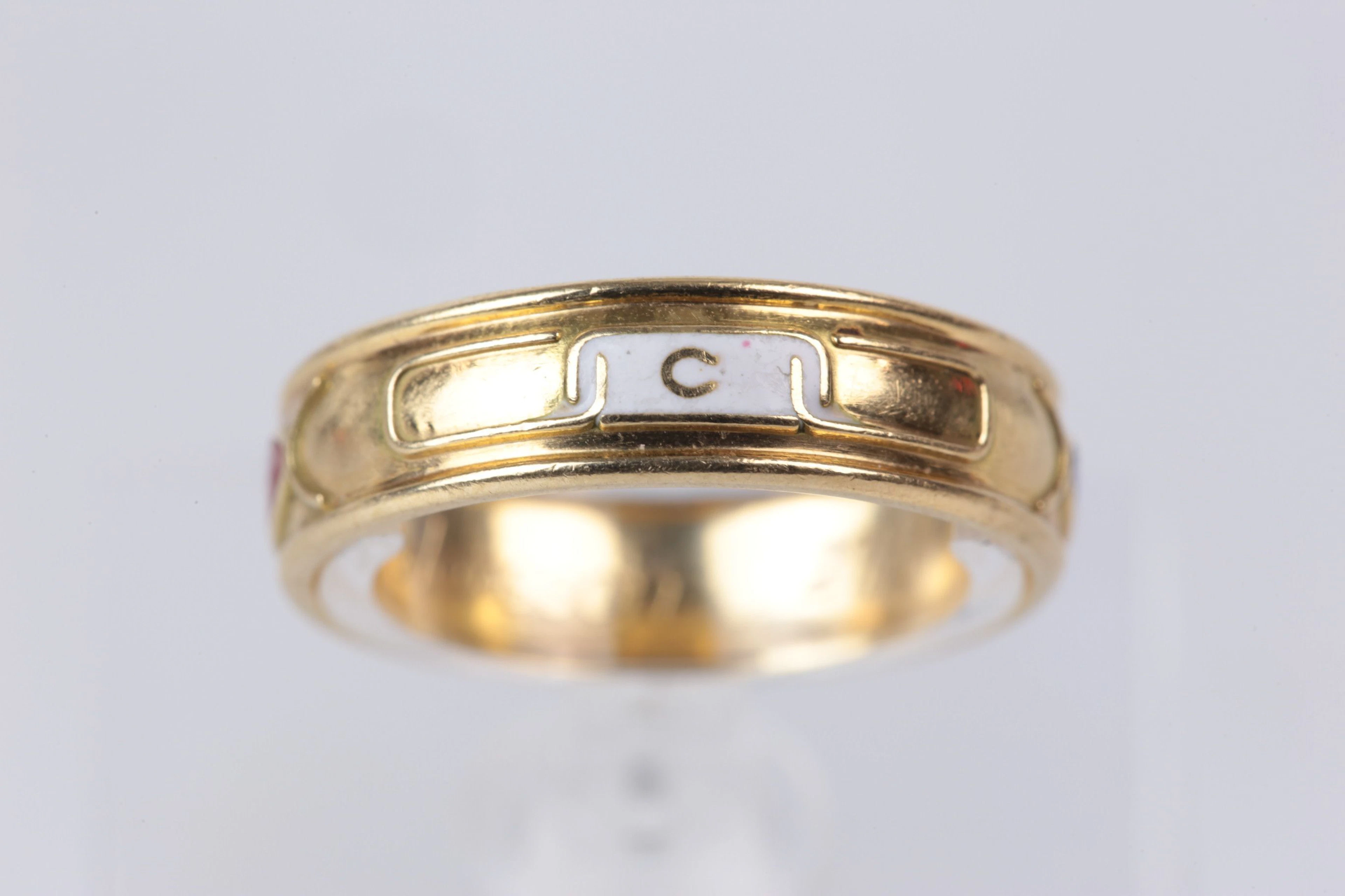 FRIMURARRING, guld, 18 k, ca 4,7 g, Köping