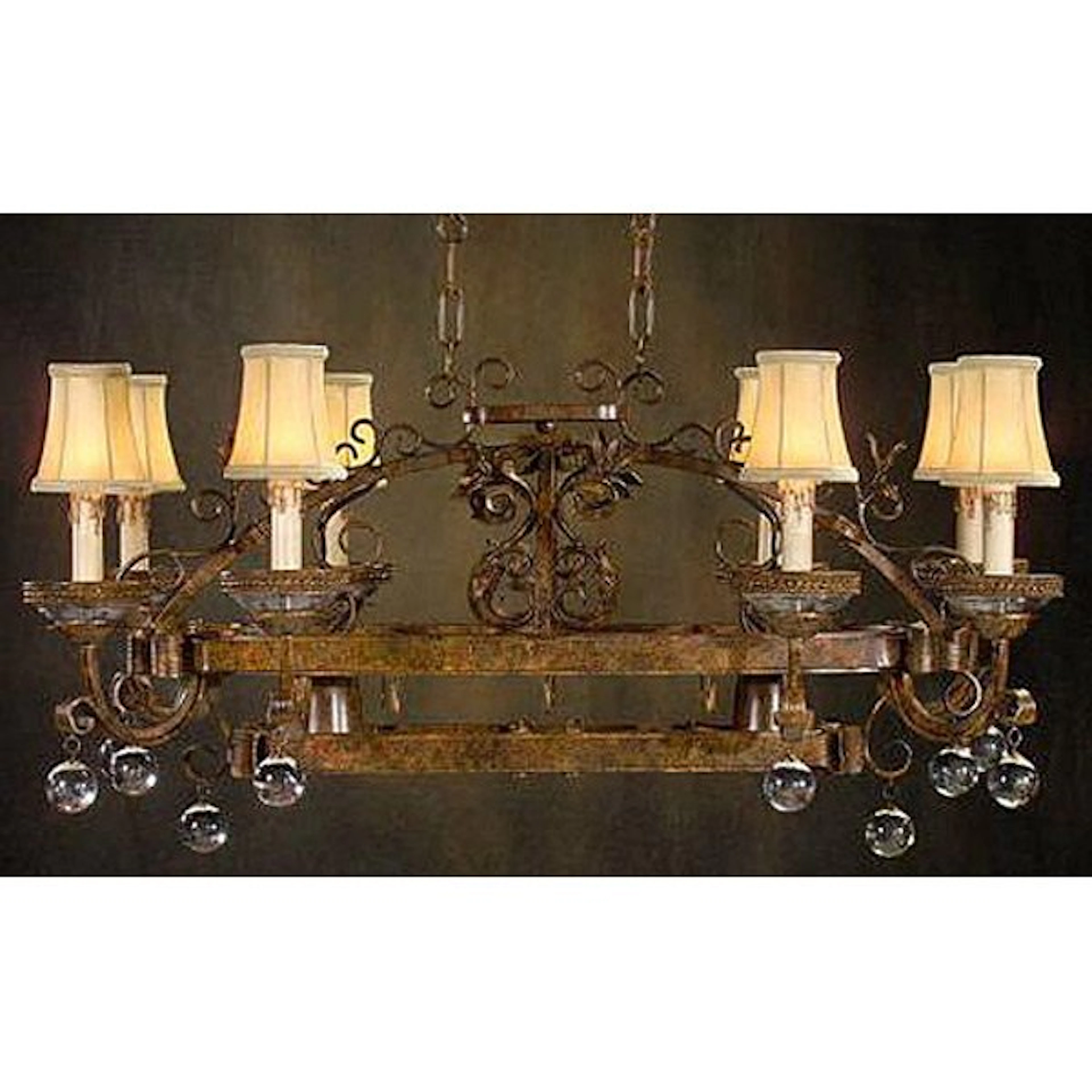 Island Iron Chandelier