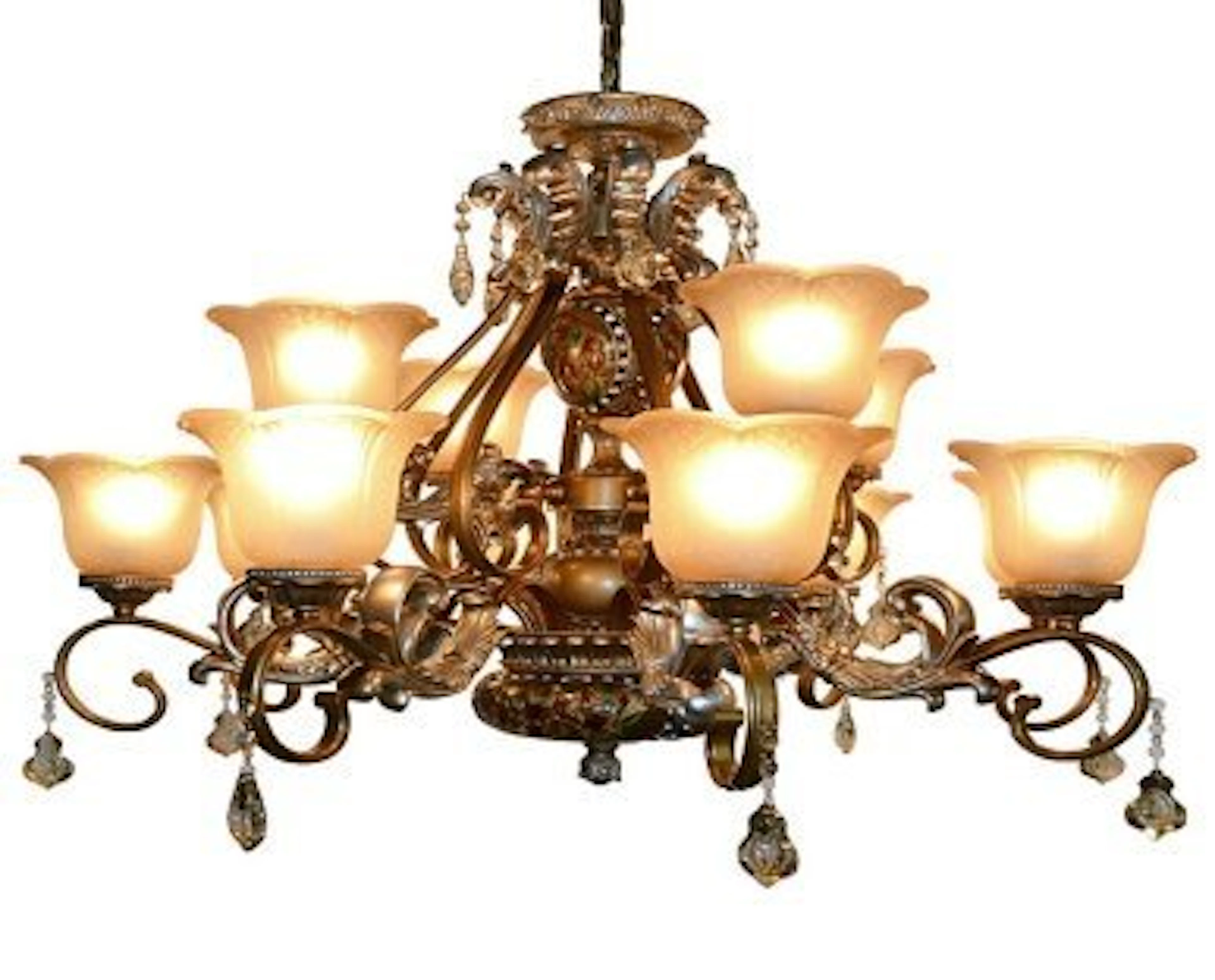 Valleria 12 lgt chandelier